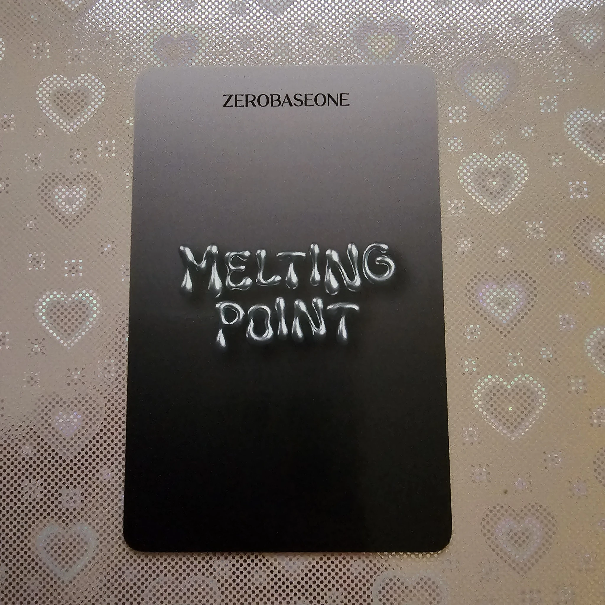 ZEROBASEONE Yujin ZEROBASEONE - Yujin - MELTING POINT Album withmuu/withdrama lucky draw (LD) set benefit listing photo 2