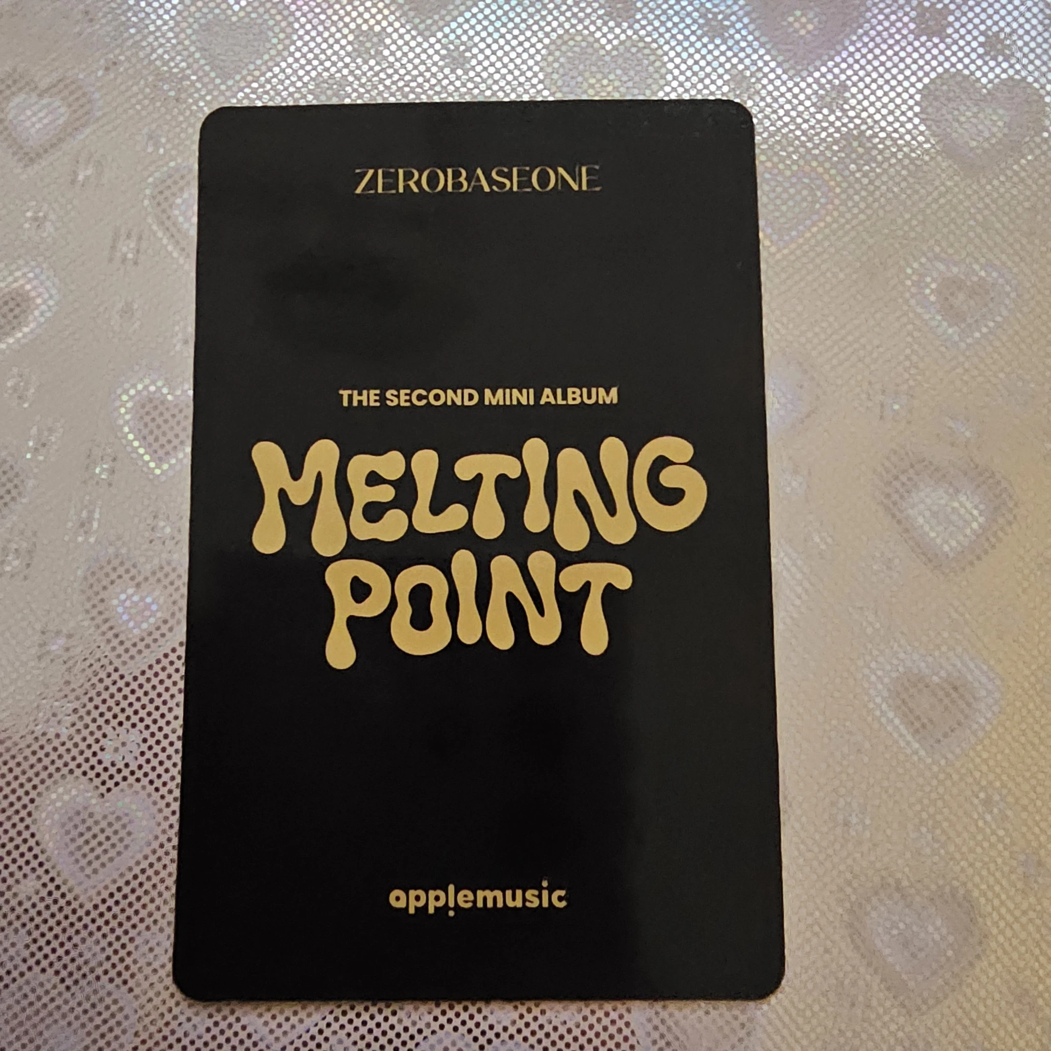 ZEROBASEONE Hao ZEROBASEONE - Hao - Melting Point Album digipack version lucky draw (LD) apple music listing photo 2