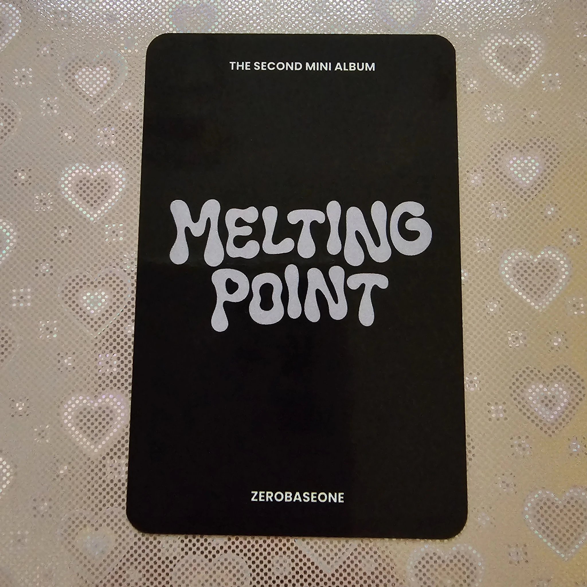 ZEROBASEONE Gyuvin ZEROBASEONE - Gyuvin - Melting Point Album musicplant (music plant) pob (pre-order benefit) listing photo 2