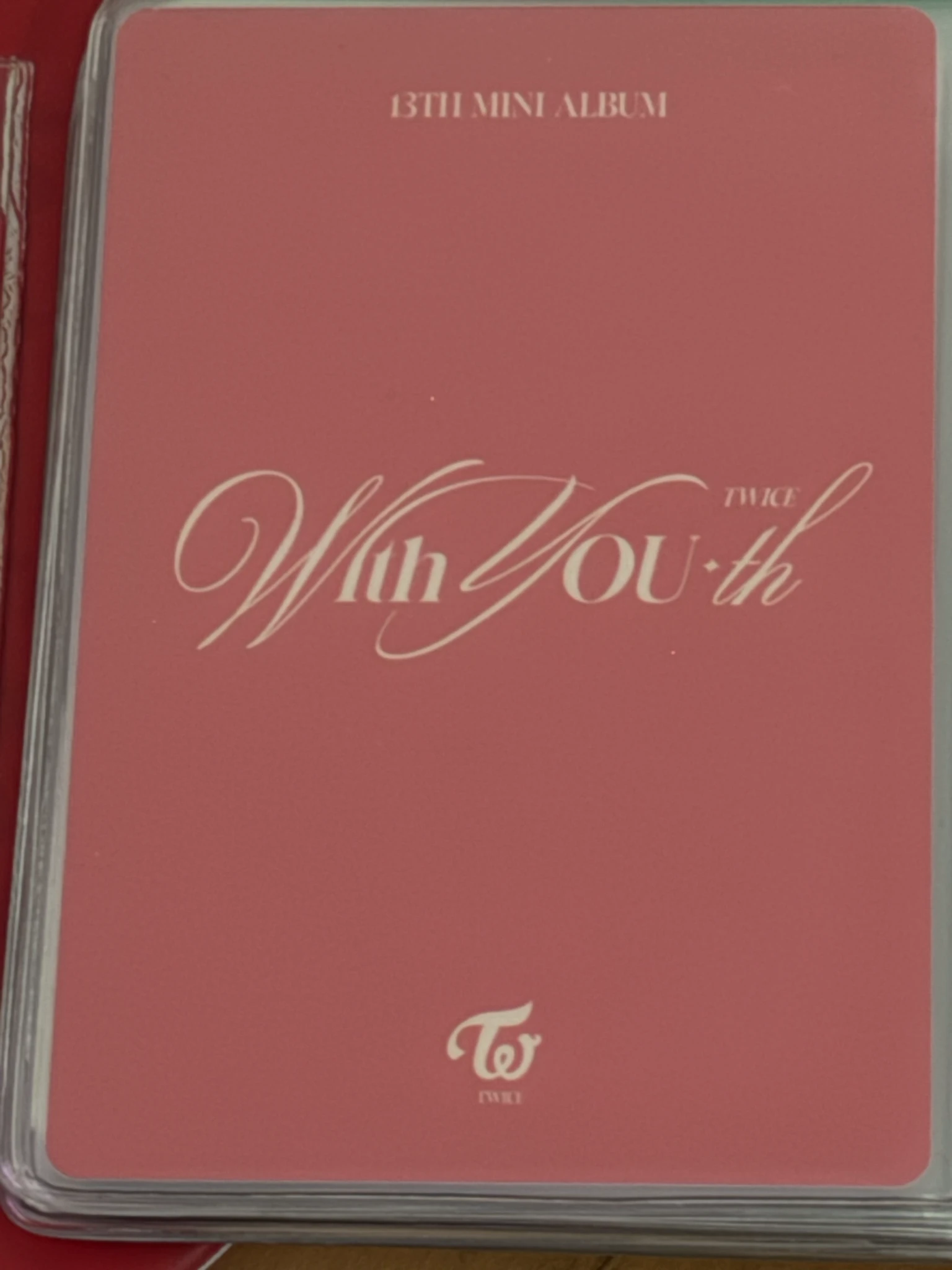 TWICE Momo TWICE-Momo-Album-with you-th listing photo 2