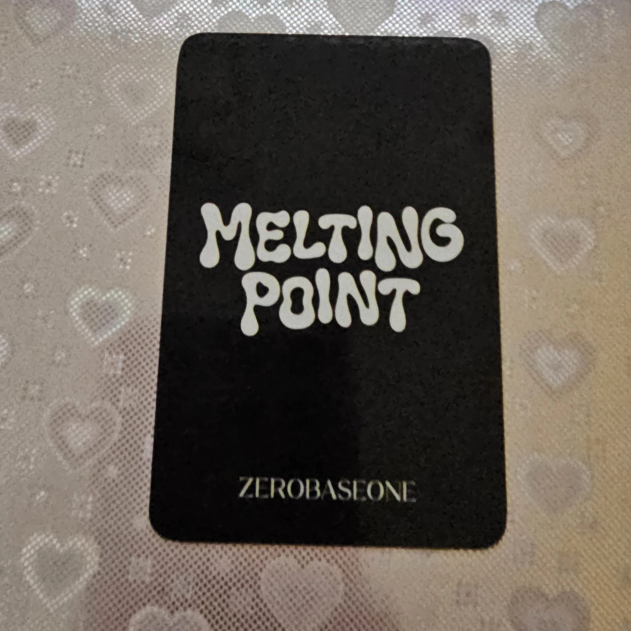 ZEROBASEONE Ricky ZEROBASEONE - Ricky - Melting Point Album ktown4u lucky draw listing photo 2