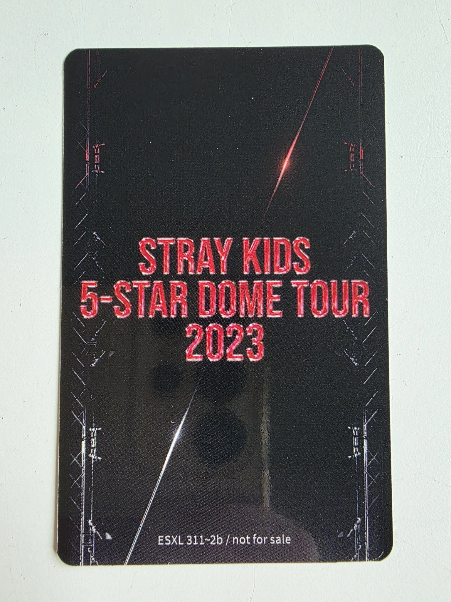 Stray Kids Changbin Stray Kids - Changbin - 5-STAR Dome Tour 2023 Blu-ray Other photocard set limited edition dvd/blu-ray photocard B version listing photo 2