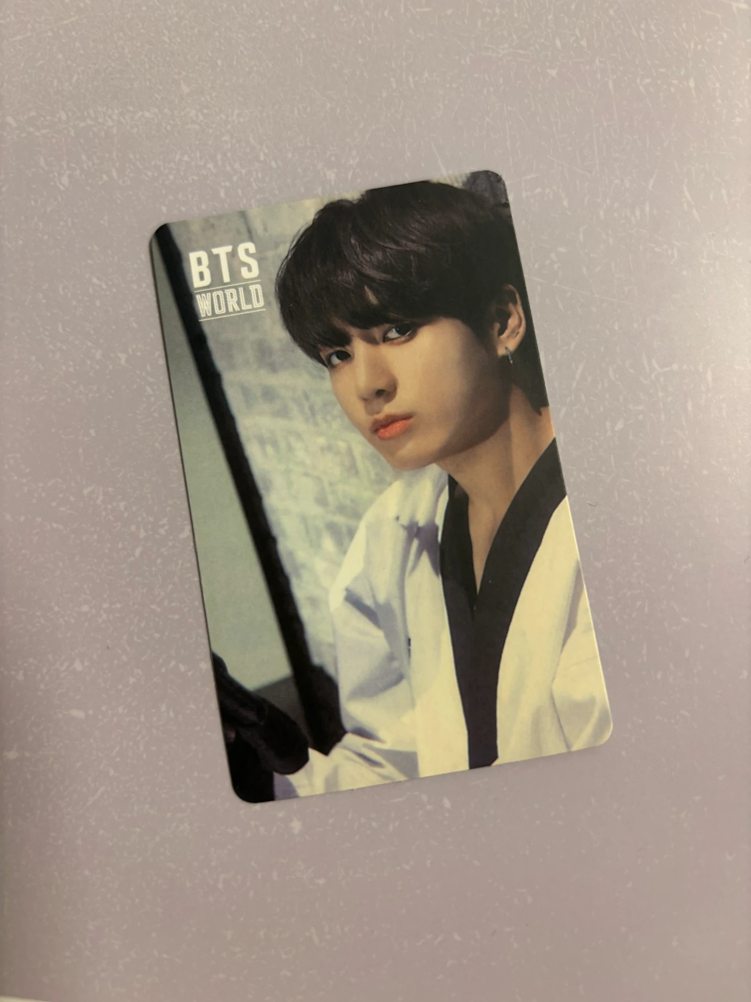 BTS Jungkook BTS - Jungkook - BTS World: Original Soundtrack Album album photocard double-sided listing photo 2