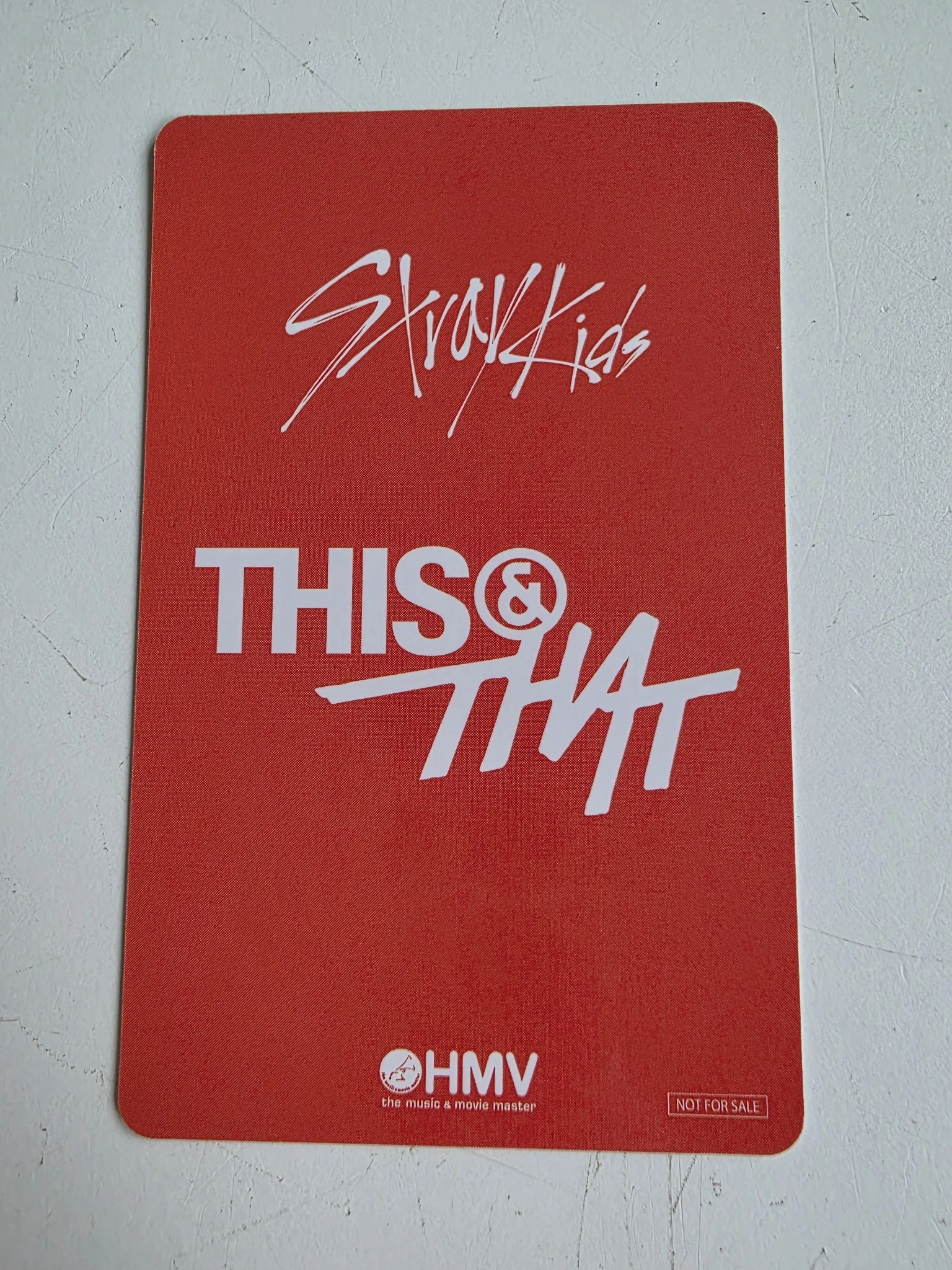Stray Kids Felix Stray Kids - Felix - THIS & THAT Album A version hmv japan holographic (hologram) purchase benefit listing photo 2