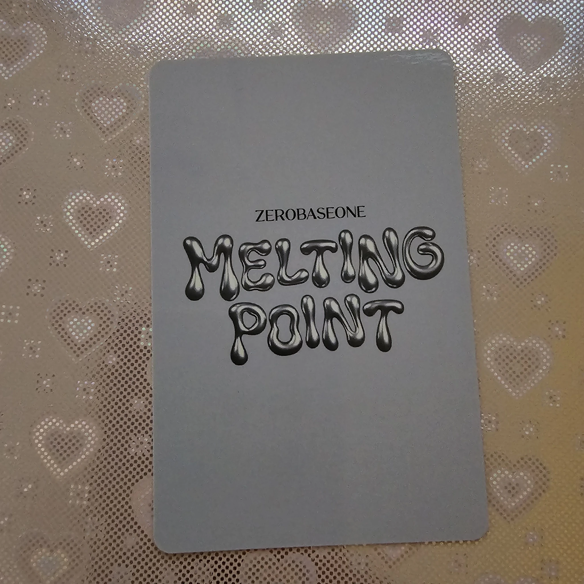 ZEROBASEONE Gyuvin ZEROBASEONE - Gyuvin - Melting Point Album tower records pob (pre-order benefit) listing photo 2
