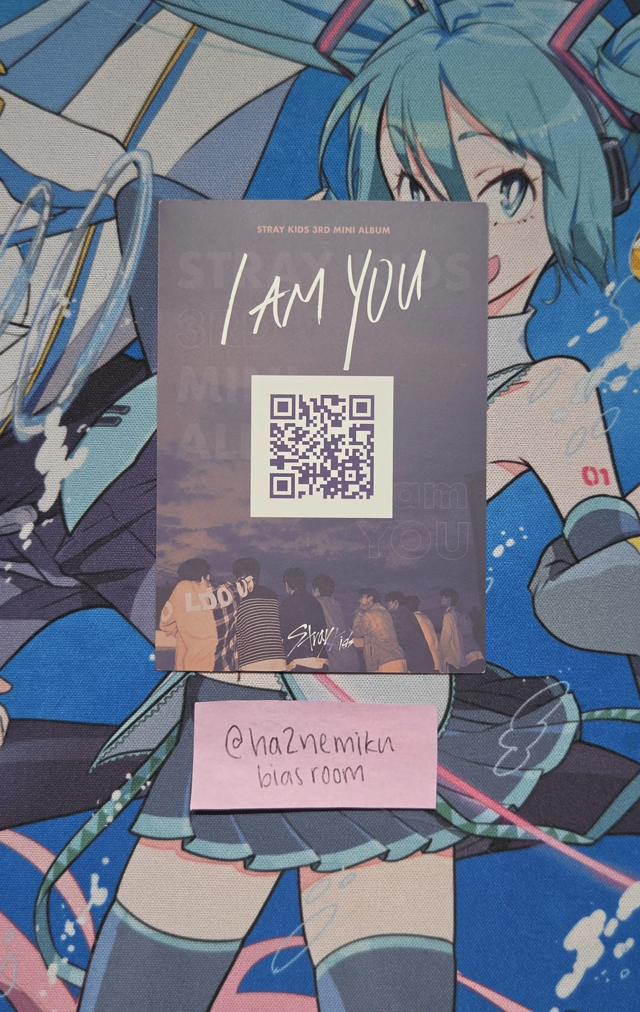 Stray Kids Bang Chan Stray Kids - Bang Chan - I am YOU Album polaroid non-standard size A version standard version qr card album inclusion listing photo 2