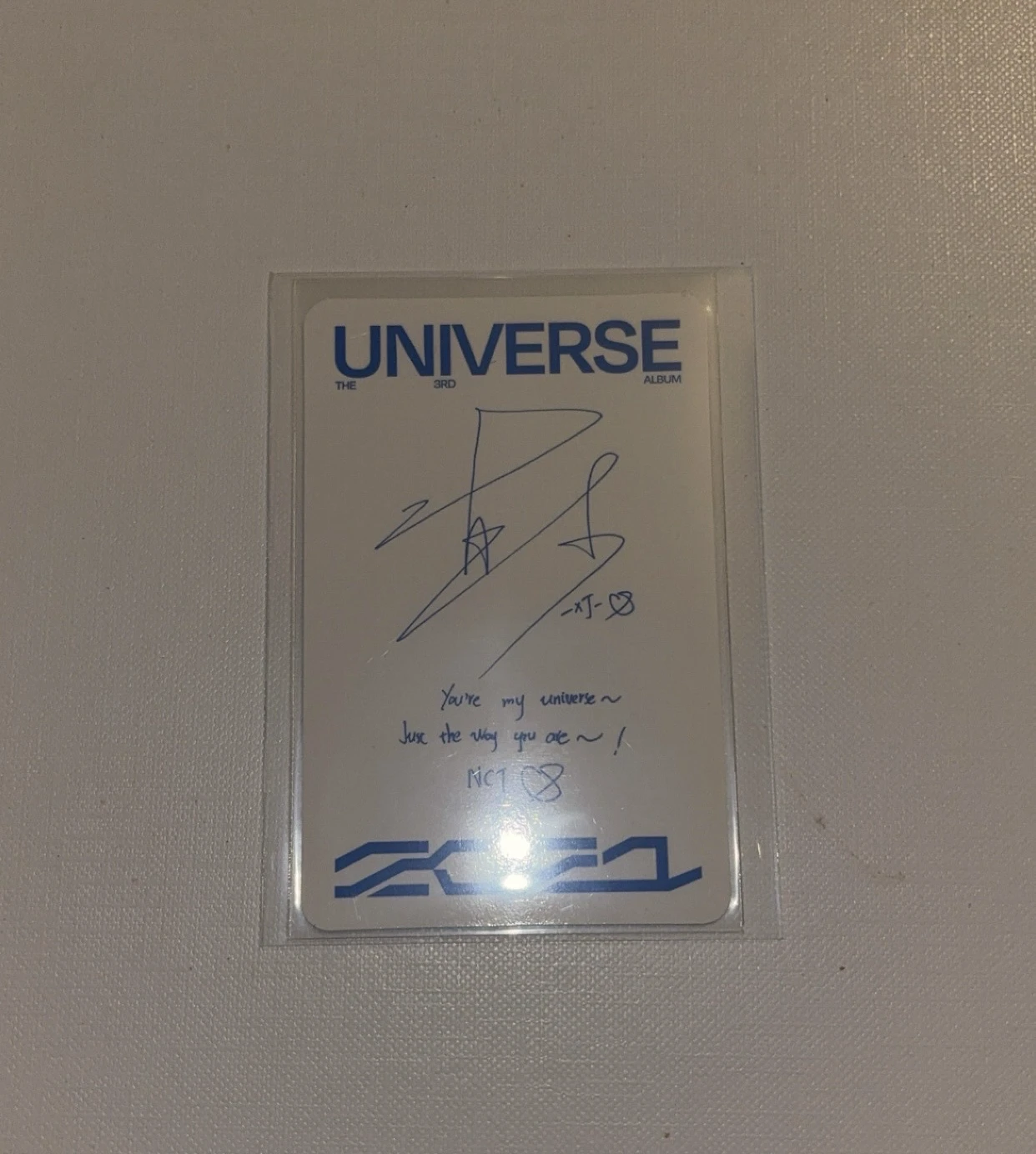 NCT Xiaojun NCT - Xiaojun - Universe Album jewel case version album photocard listing photo 2