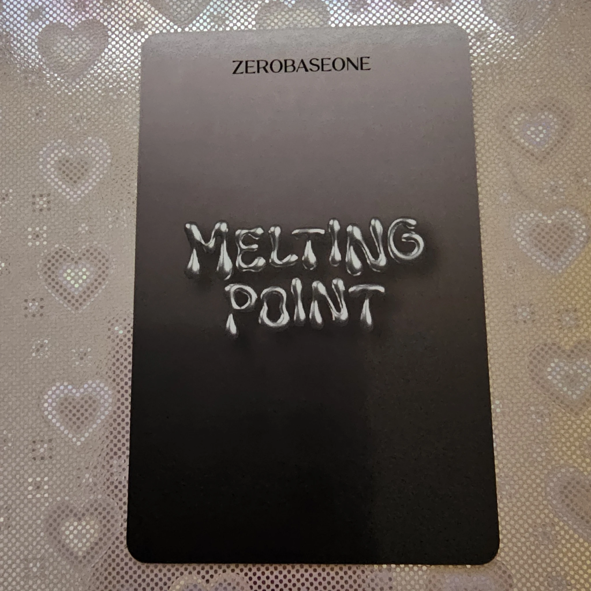 ZEROBASEONE Gyuvin ZEROBASEONE - Gyuvin - Melting Point Album withmuu lucky draw listing photo 2