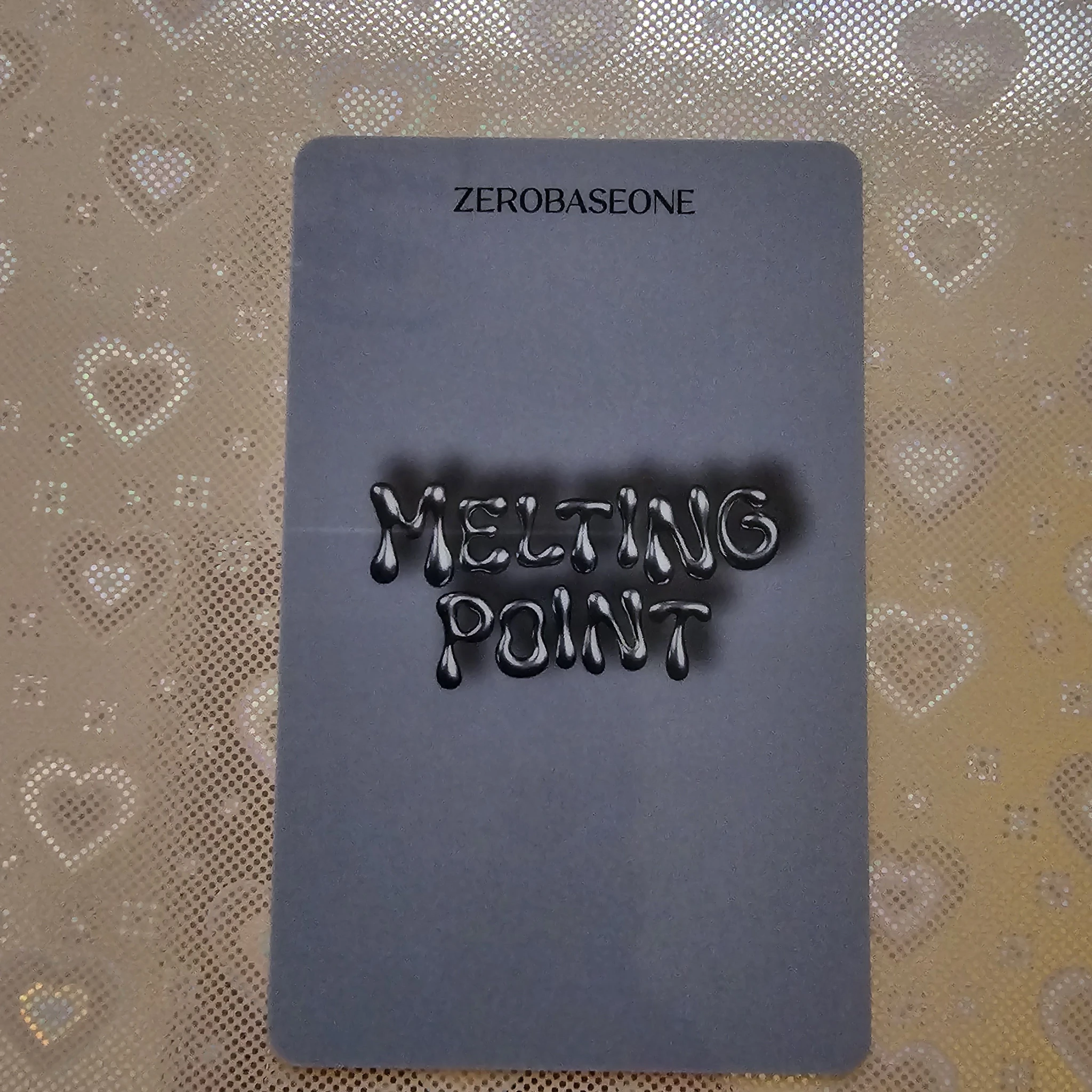 ZEROBASEONE Gyuvin ZEROBASEONE - Gyuvin - Melting Point Album withmuu lucky draw listing photo 2