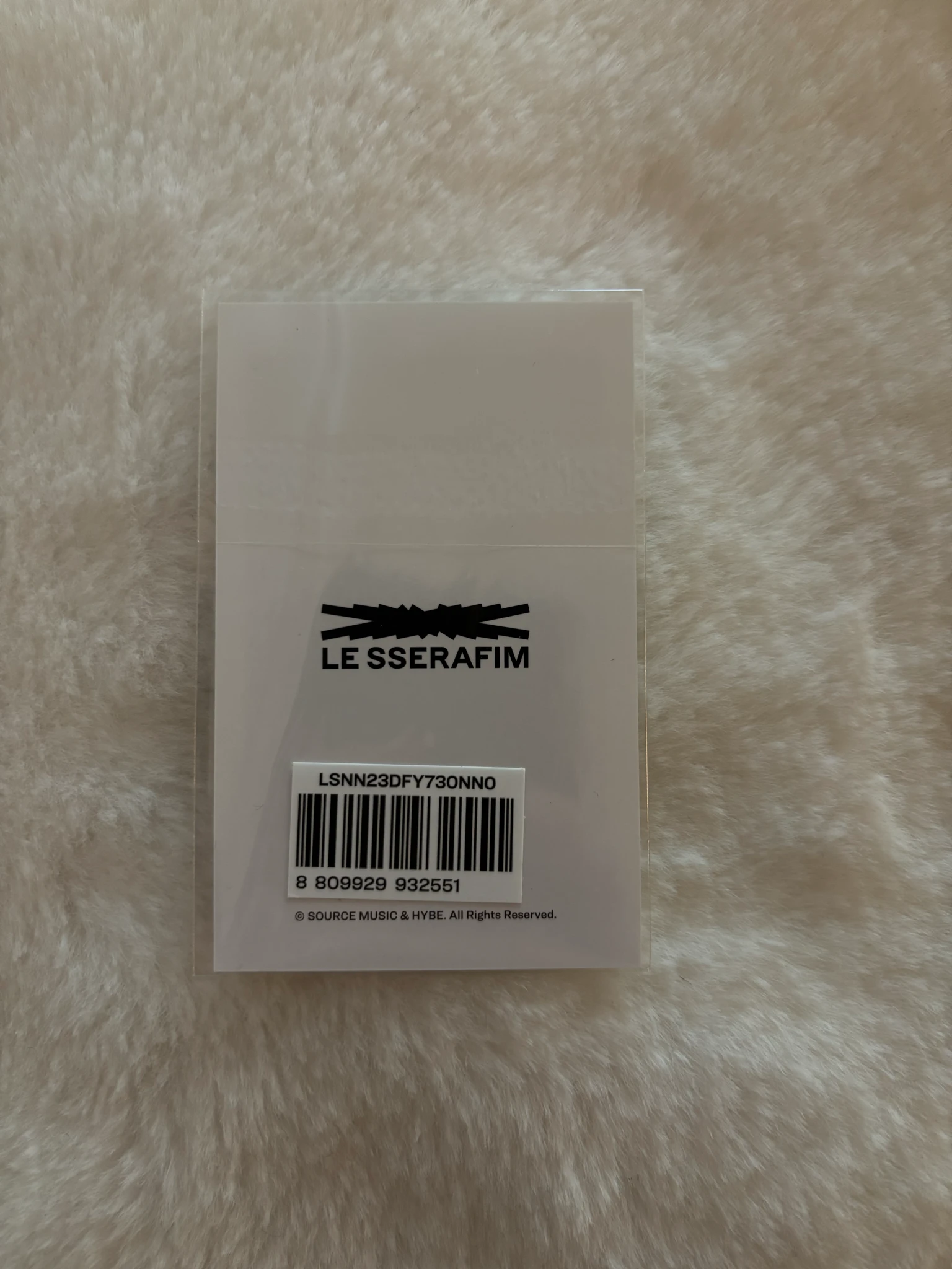 LE SSERAFIM Sakura LE SSERAFIM - Sakura - LE SSERAFIM 2023 S/S POP UP SHOP Other purchase benefit instant photo listing photo 2