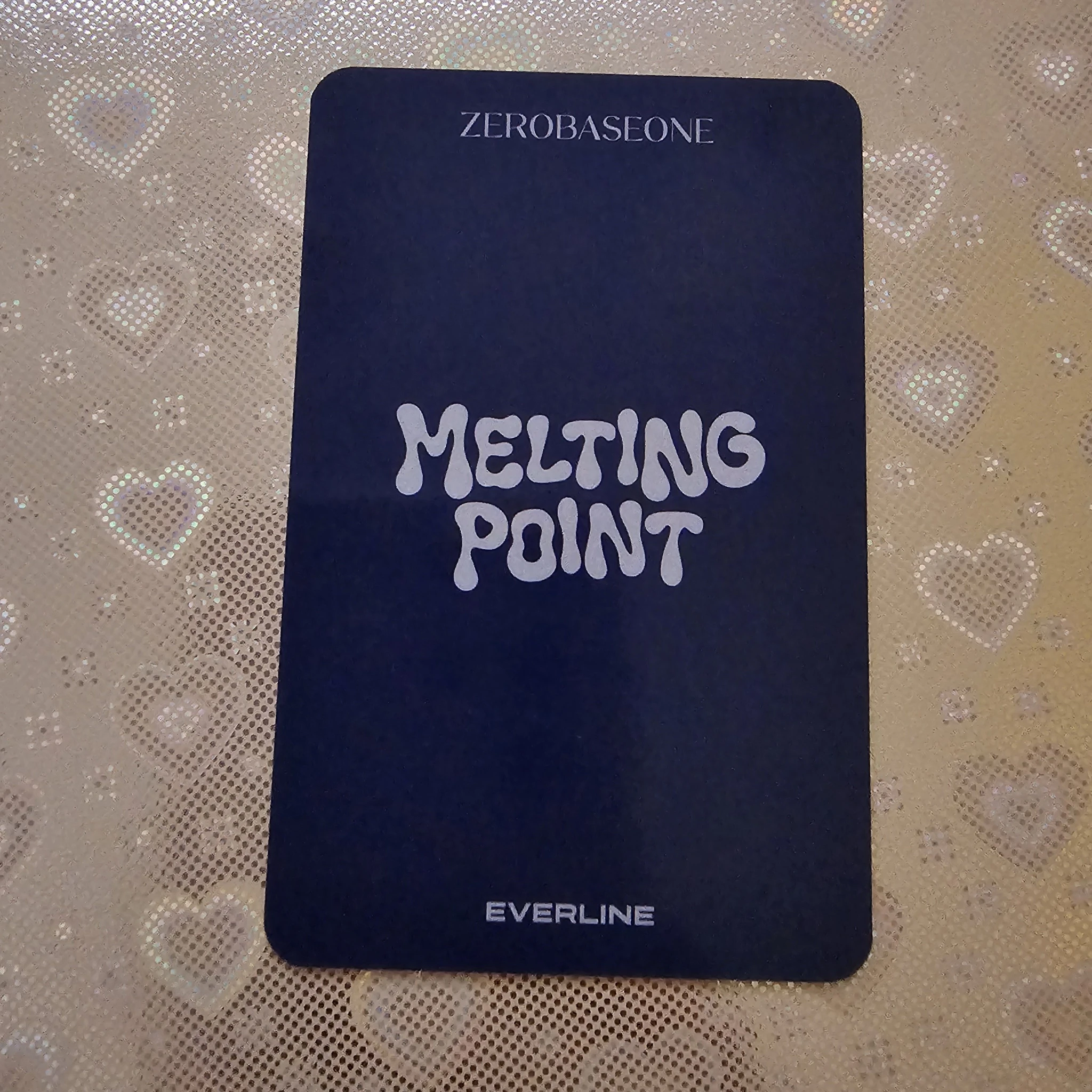 ZEROBASEONE Gyuvin ZEROBASEONE - Gyuvin - Melting Point Album everline lucky draw listing photo 2