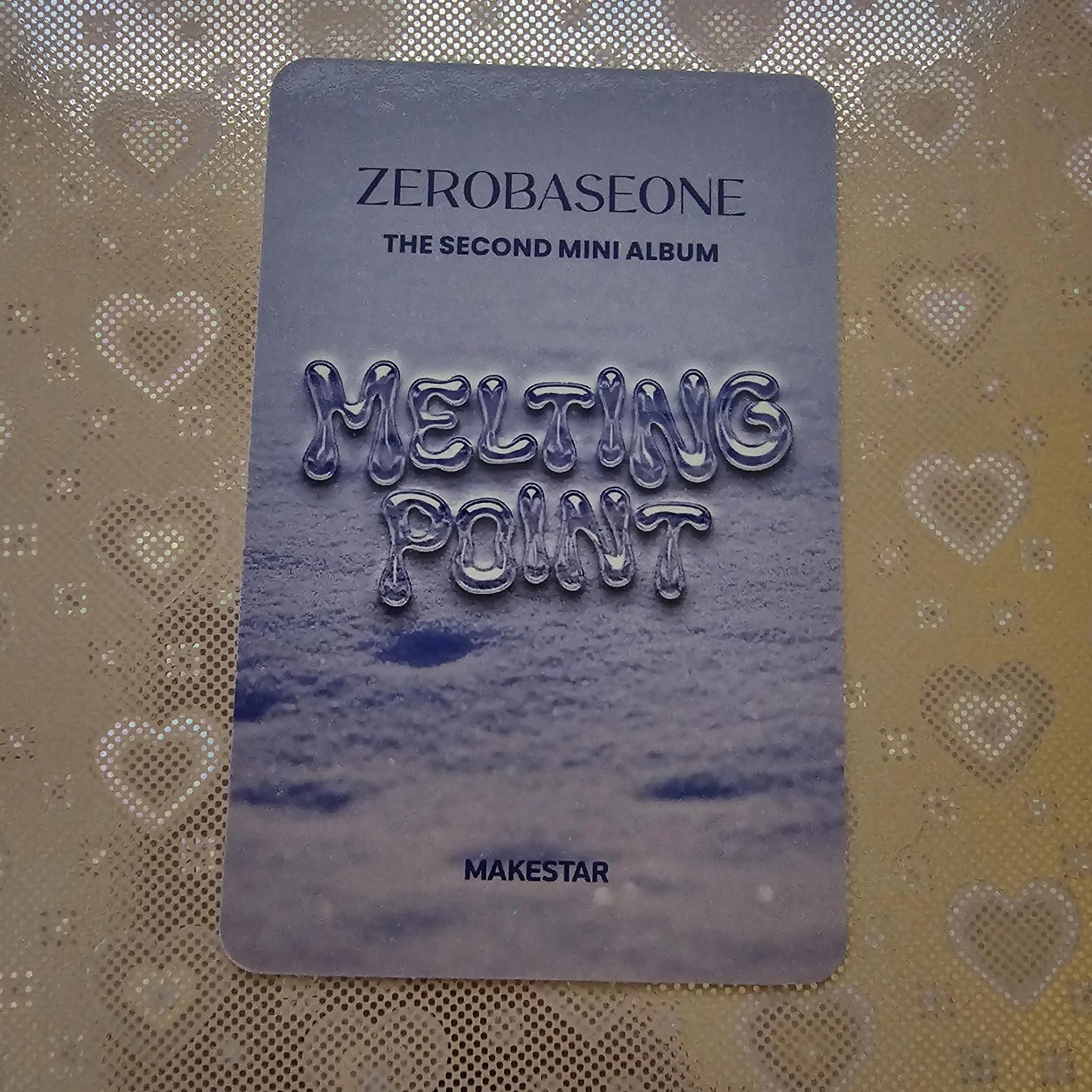 ZEROBASEONE Gyuvin ZEROBASEONE - Gyuvin - Melting Point Album makestar listing photo 2