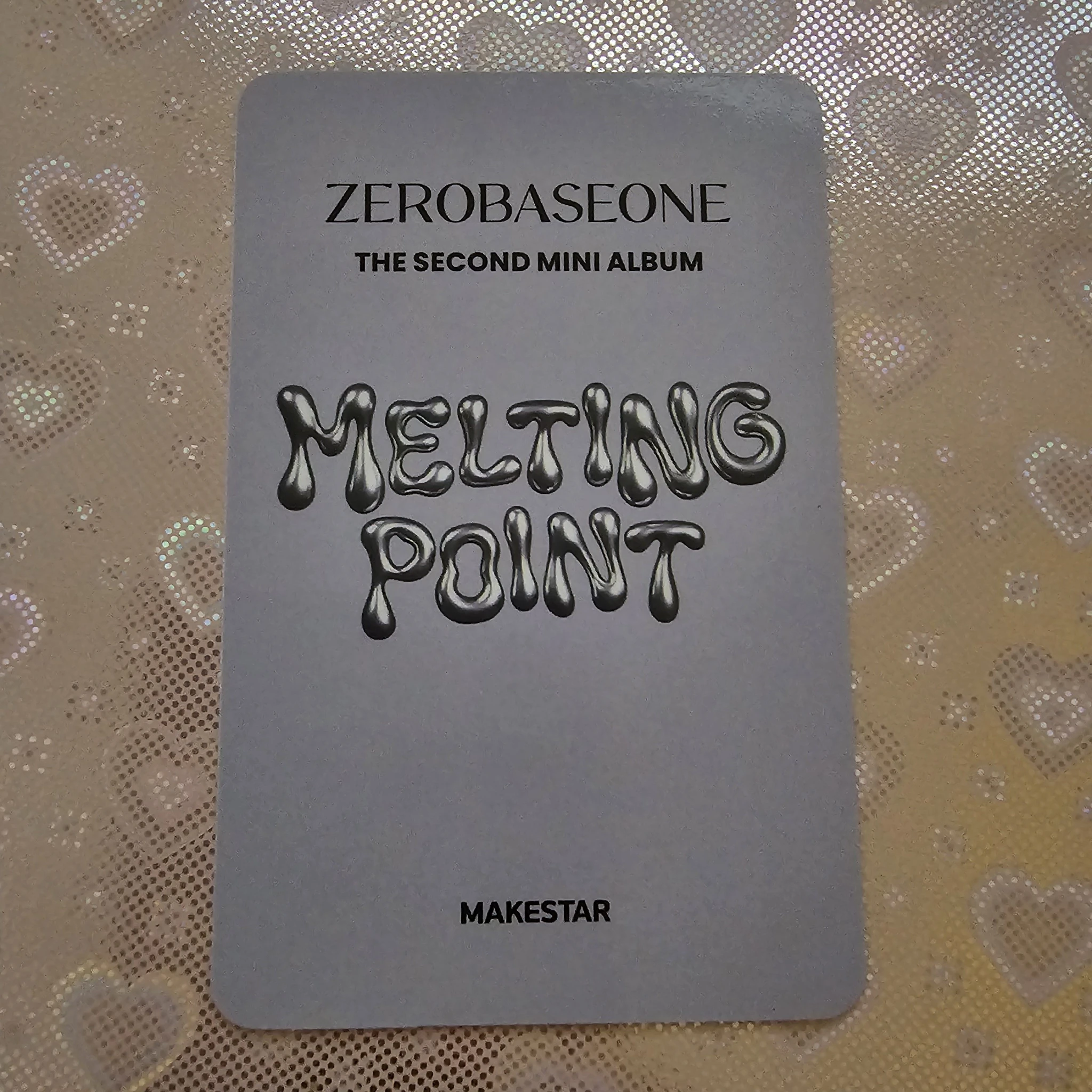 ZEROBASEONE Gyuvin ZEROBASEONE - Gyuvin - Melting Point Album makestar listing photo 2
