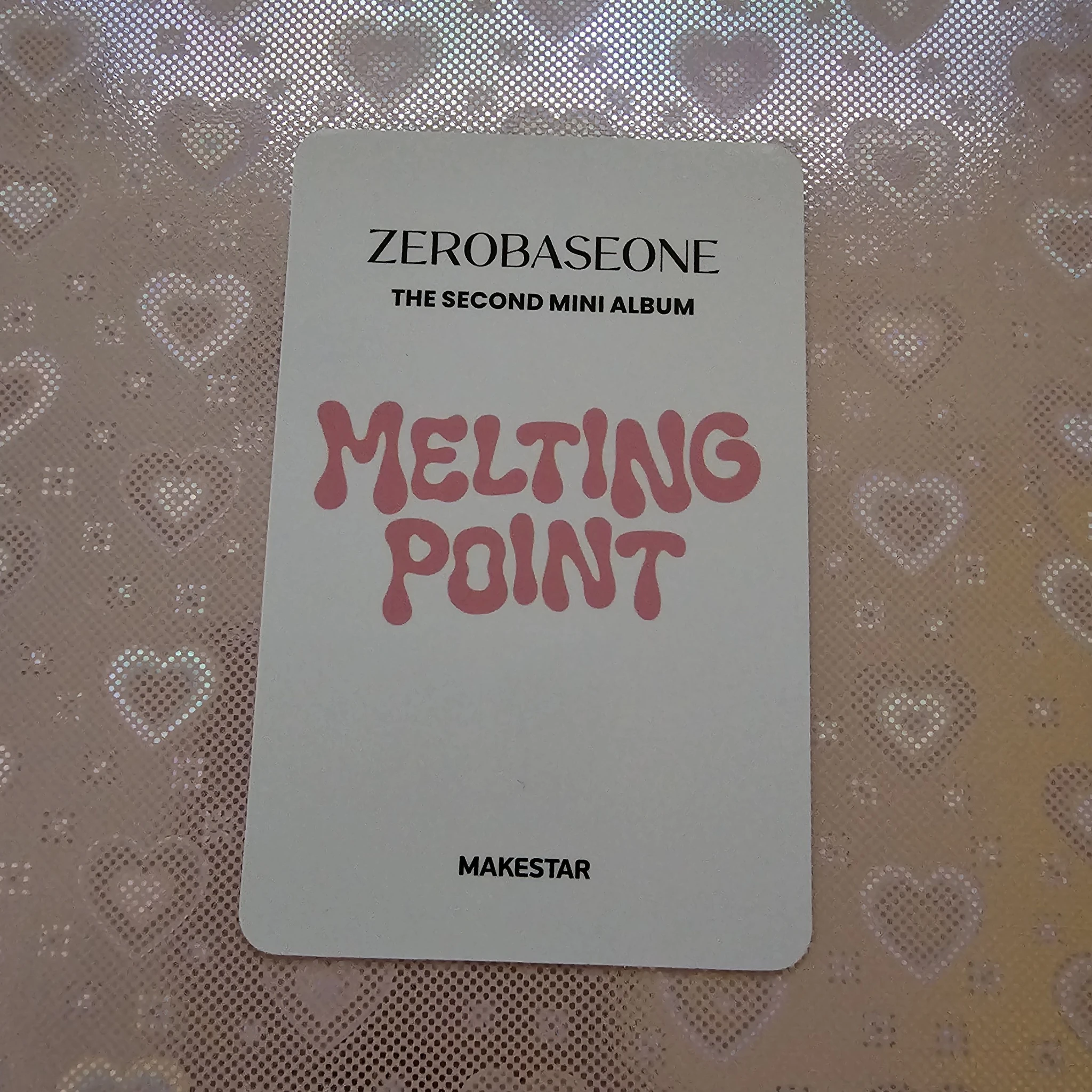ZEROBASEONE Gyuvin ZEROBASEONE - Gyuvin - Melting Point Album makestar listing photo 2