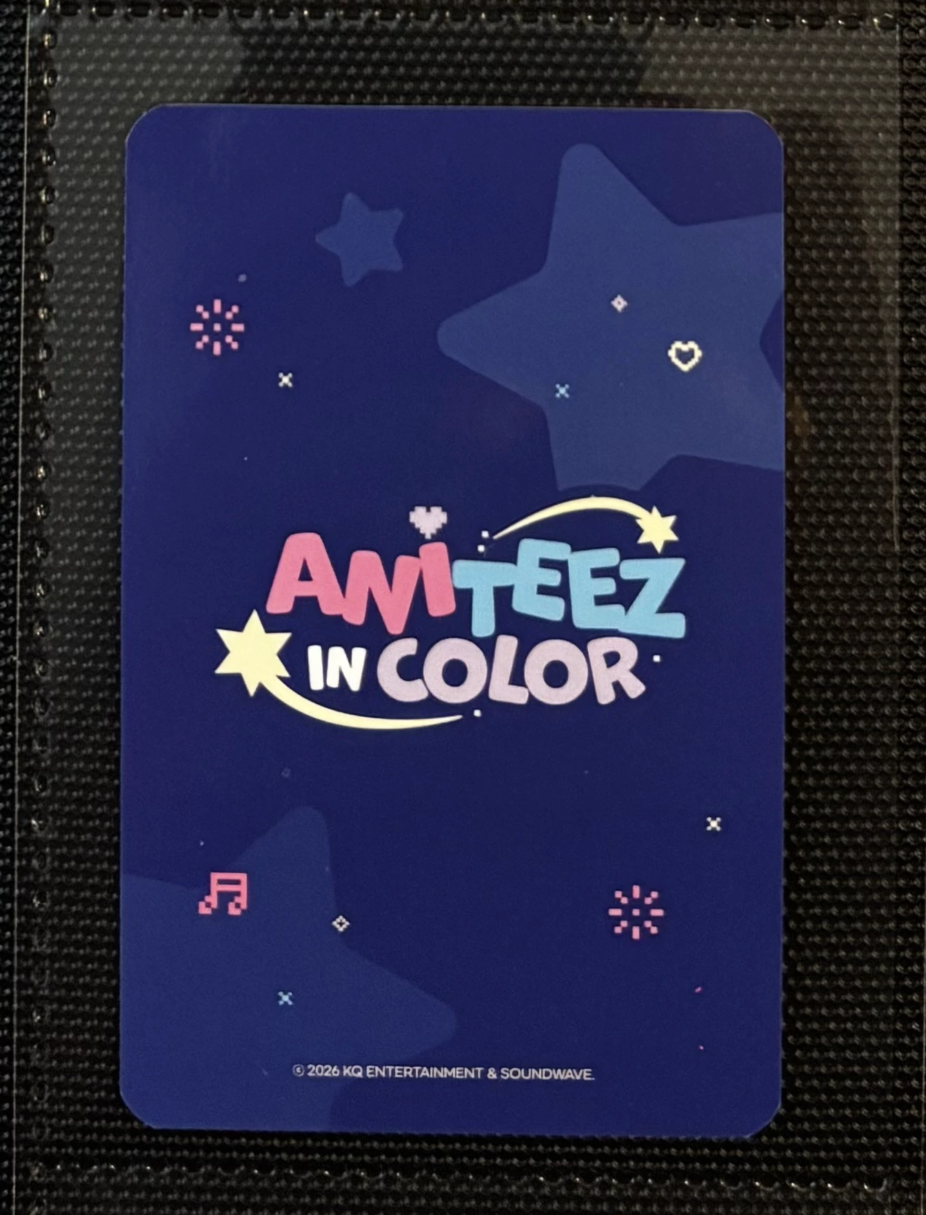 ATEEZ Jongho ATEEZ - Jongho - ANITEEZ IN COLOR Other trading card listing photo 2