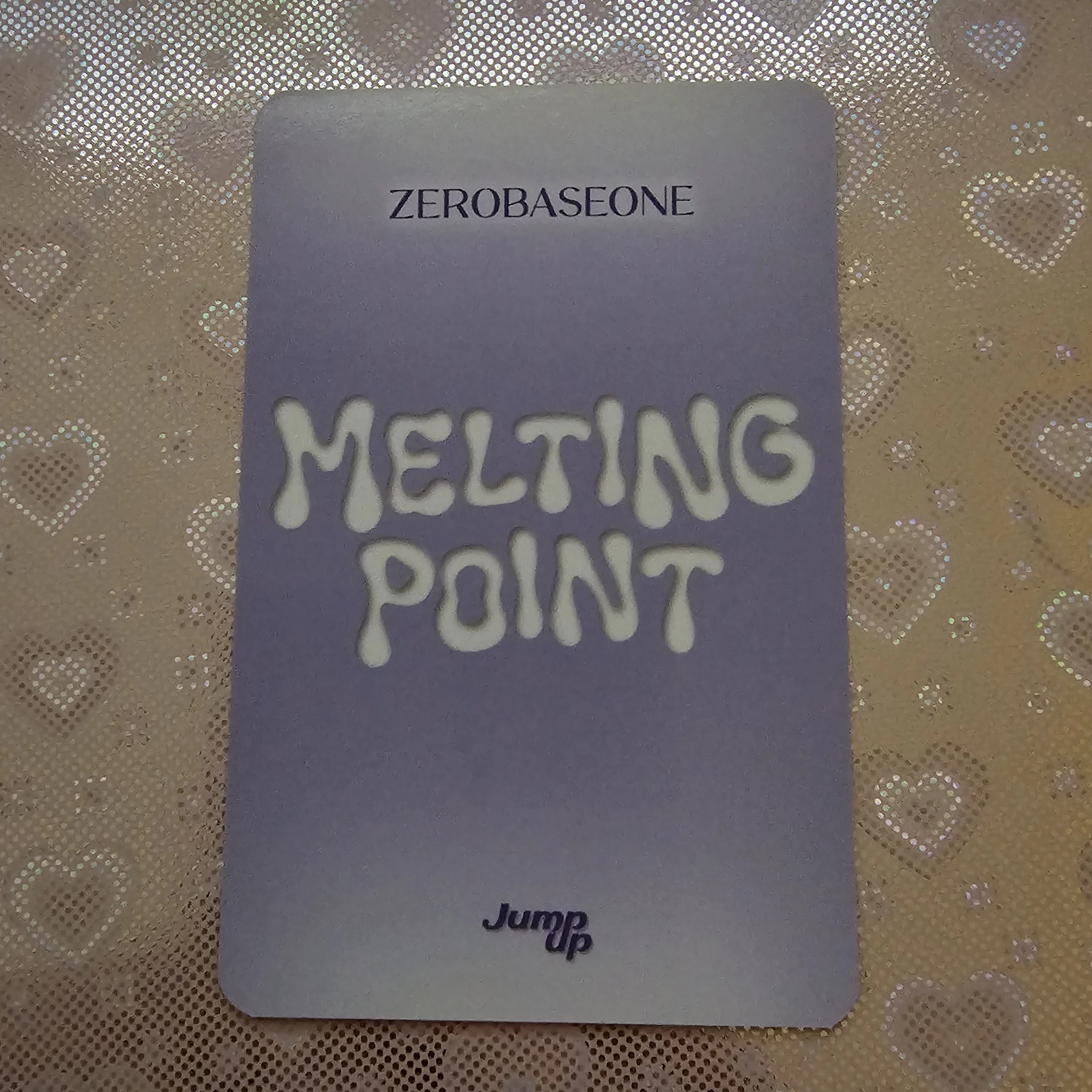 ZEROBASEONE Gunwook ZEROBASEONE - Gunwook - Melting Point Album jump up pob (pre-order benefit) digipack version listing photo 2