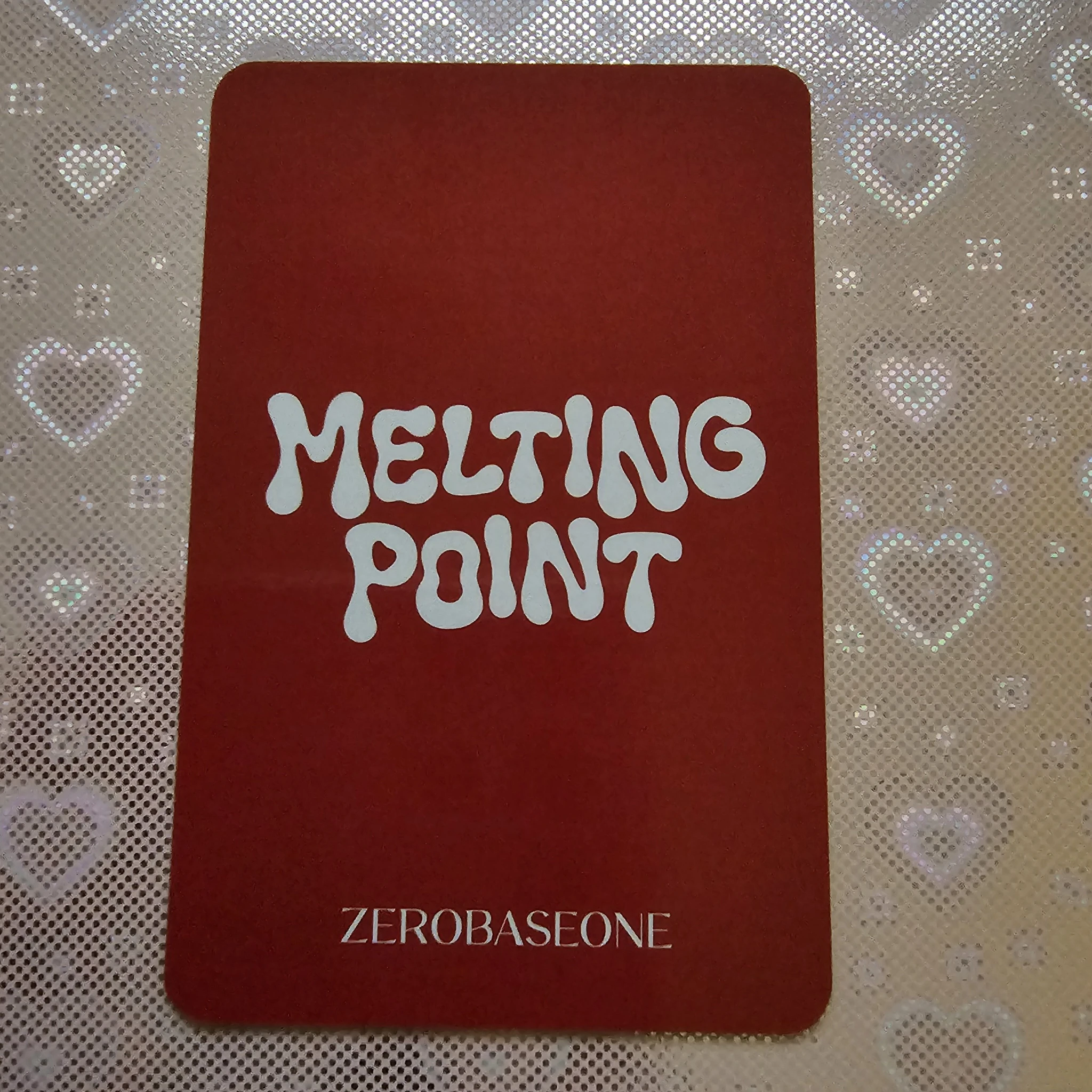 ZEROBASEONE Gunwook ZEROBASEONE - Gunwook - Melting Point Album ktown4u listing photo 2