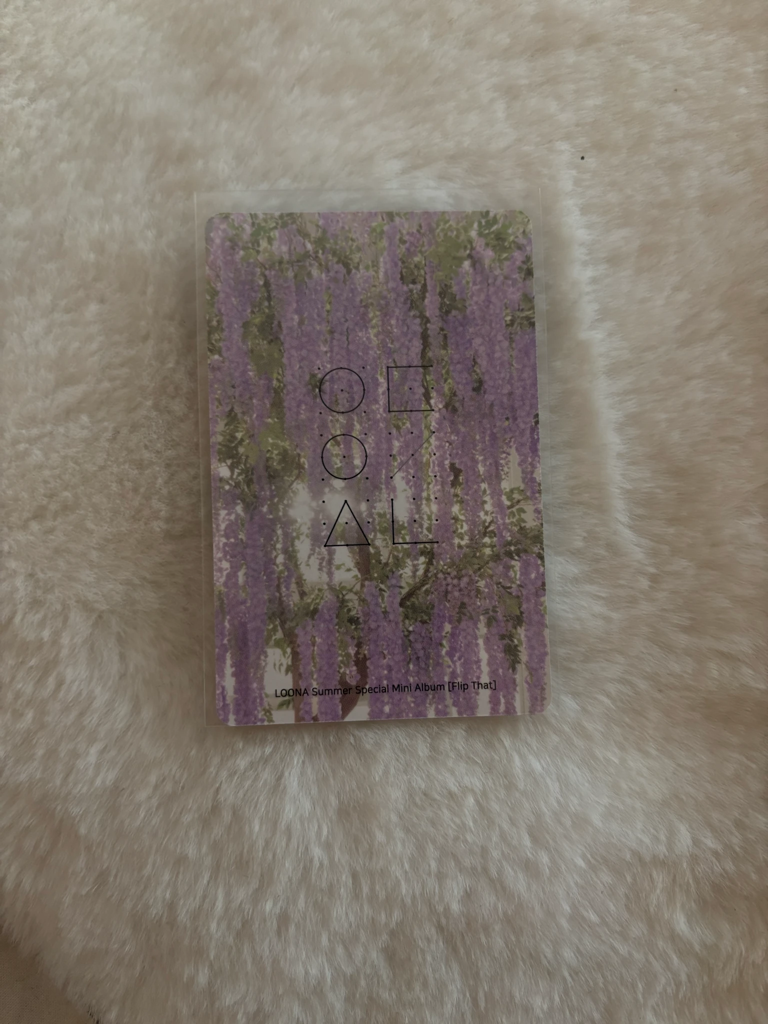 LOONA Kim Lip LOONA - Kim Lip - Flip That Album D version album photocard listing photo 2