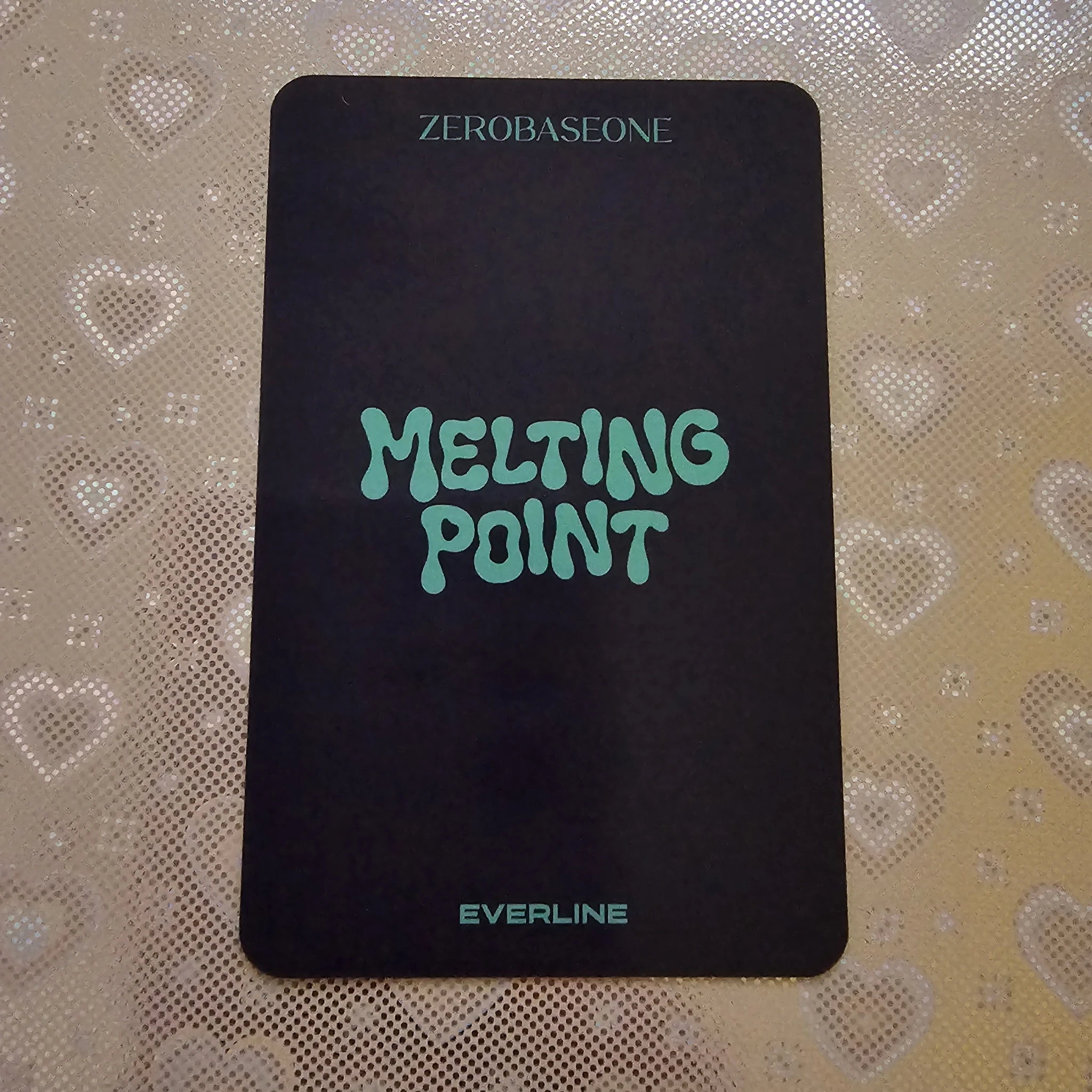ZEROBASEONE Gunwook ZEROBASEONE - Gunwook - Melting Point Album everline lucky draw listing photo 2