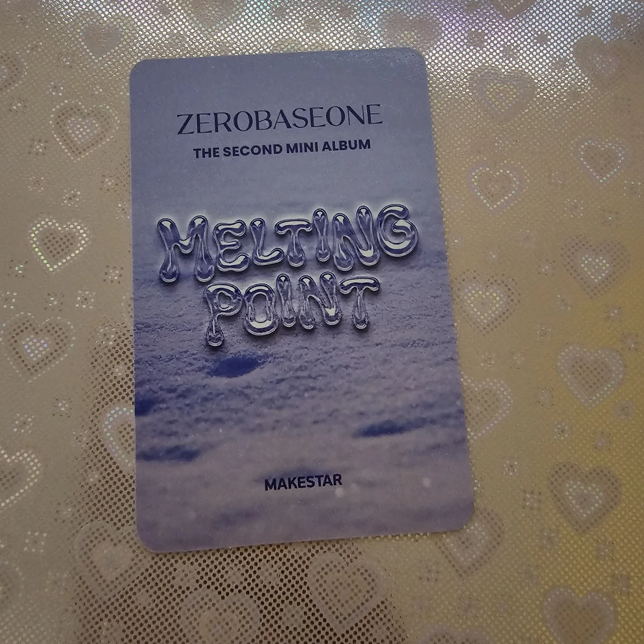 ZEROBASEONE Ricky ZEROBASEONE - Ricky - Melting Point Album set benefit lucky draw makestar listing photo 2