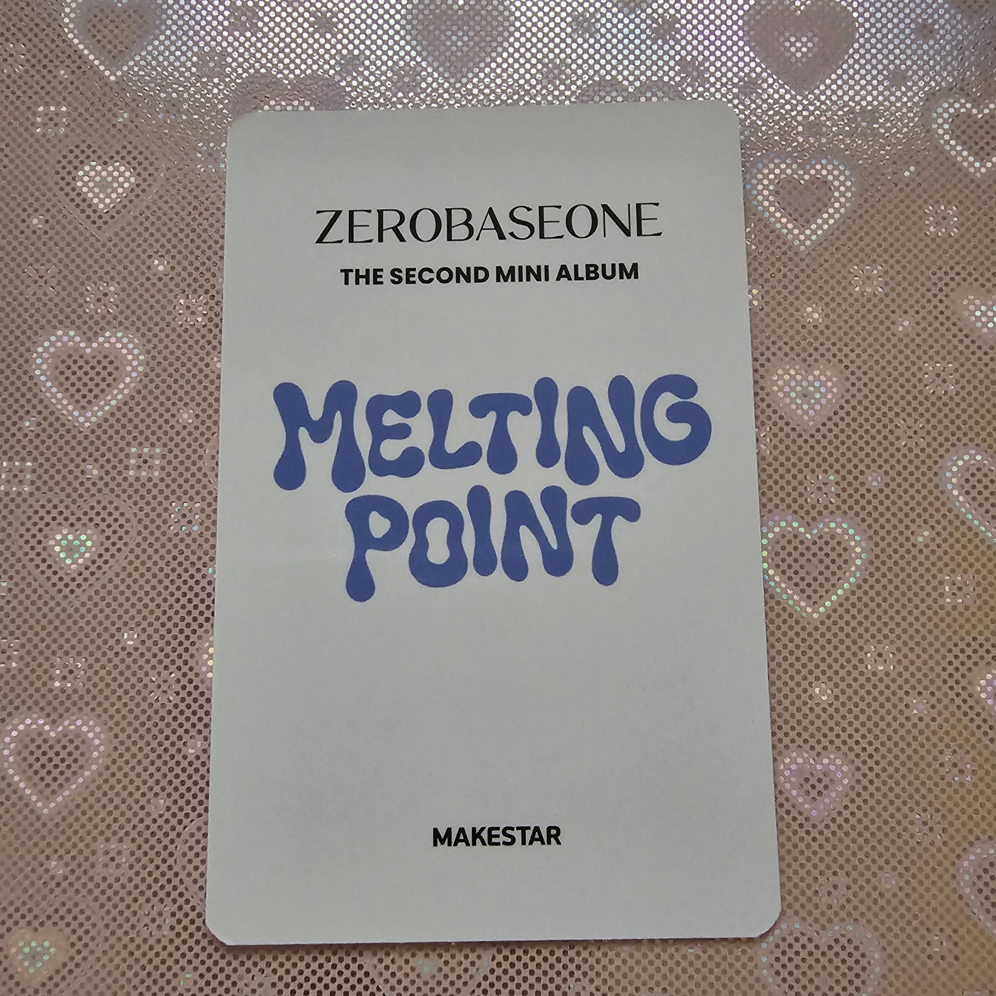 ZEROBASEONE Gyuvin ZEROBASEONE - Gyuvin - Melting Point Album makestar video call (fancall) digipack version listing photo 2
