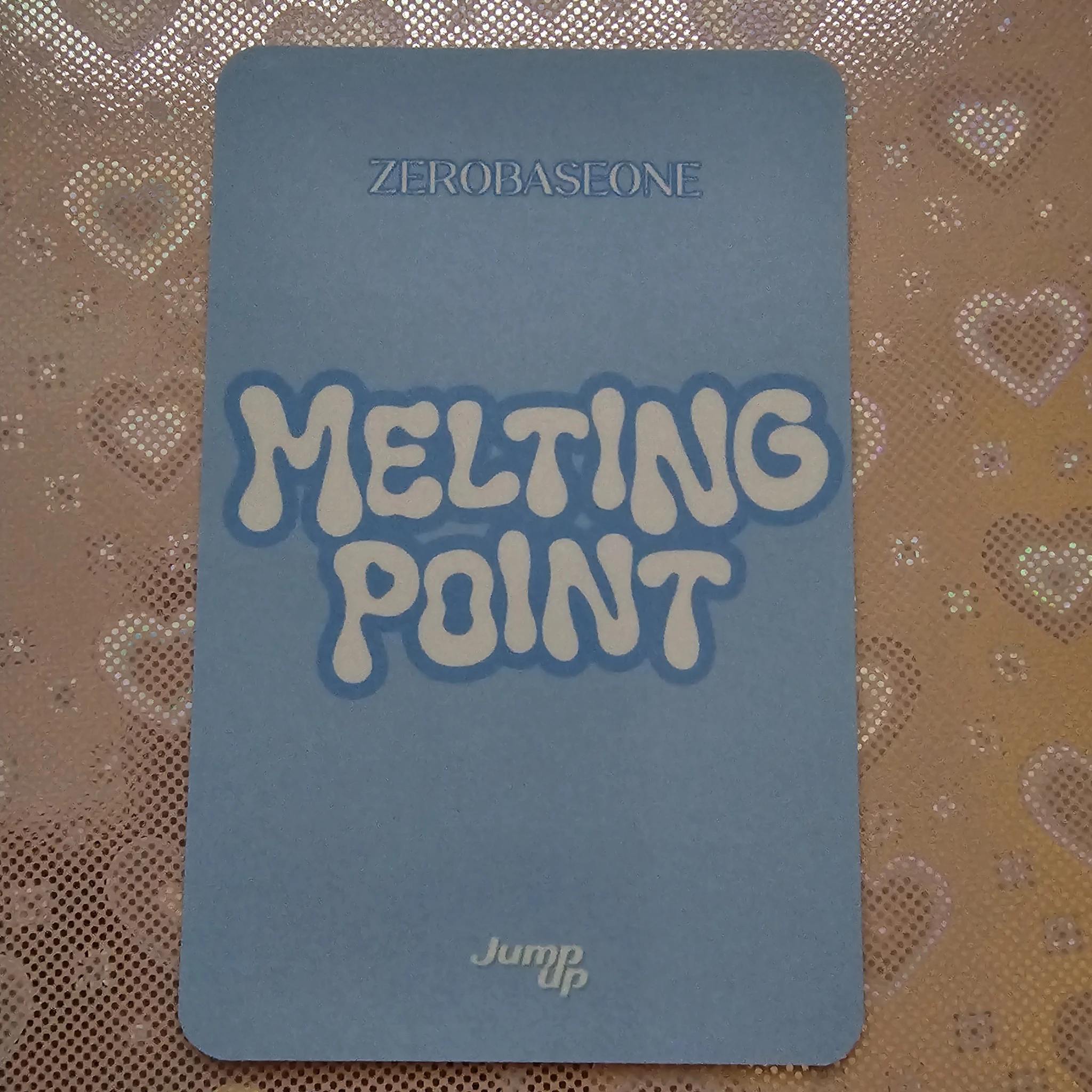 ZEROBASEONE Gunwook ZEROBASEONE - Gunwook - Melting Point Album lucky draw (LD) jump up digipack version listing photo 2