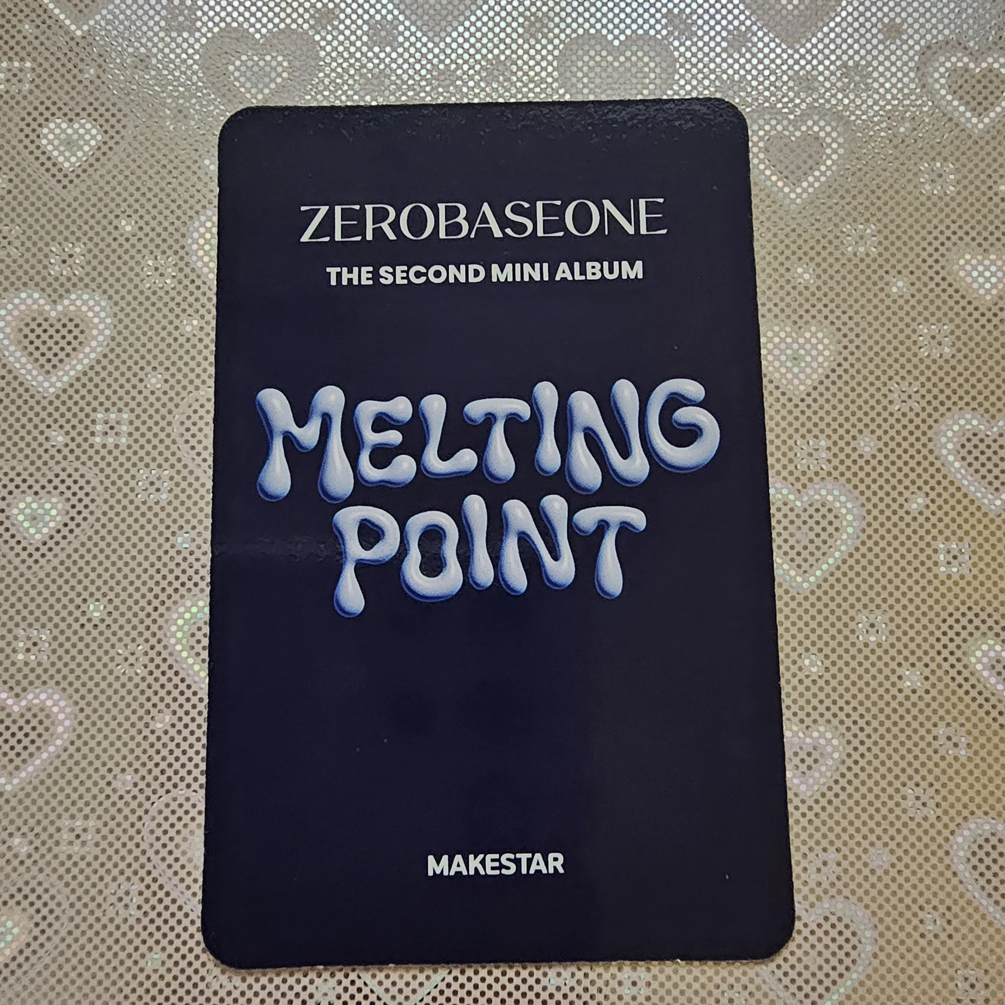 ZEROBASEONE Gyuvin ZEROBASEONE - Gyuvin - Melting Point Album pob (pre-order benefit) makestar digipack version listing photo 2