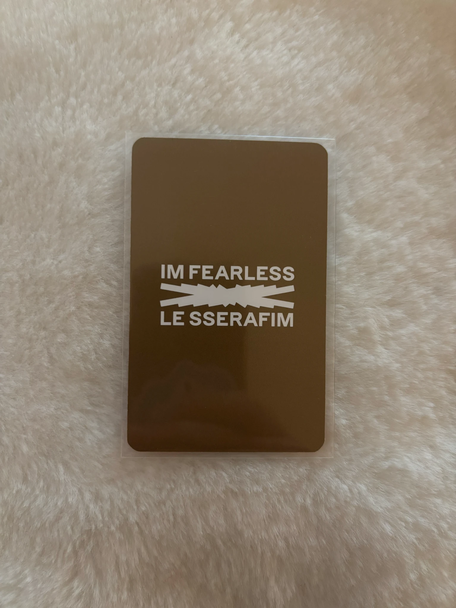 LE SSERAFIM Hong Eunchae LE SSERAFIM - Hong Eunchae - ANTIFRAGILE Album lucky draw powerstation listing photo 2