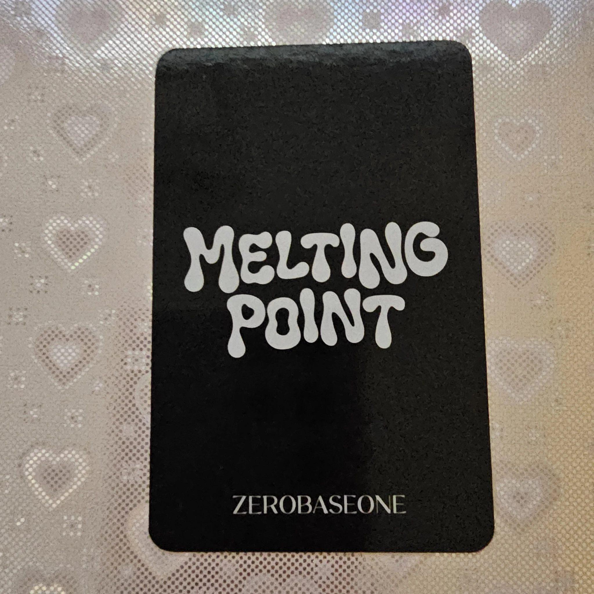 ZEROBASEONE Hao ZEROBASEONE - Hao - Melting Point Album pob (pre-order benefit) ktown4u photobook version listing photo 2