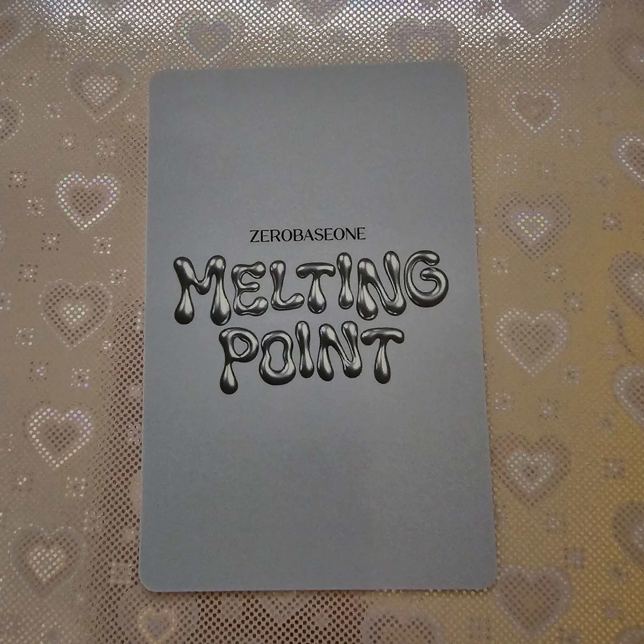 ZEROBASEONE Jiwoong ZEROBASEONE - Jiwoong - Melting Point Album tower records pob (pre-order benefit) listing photo 2