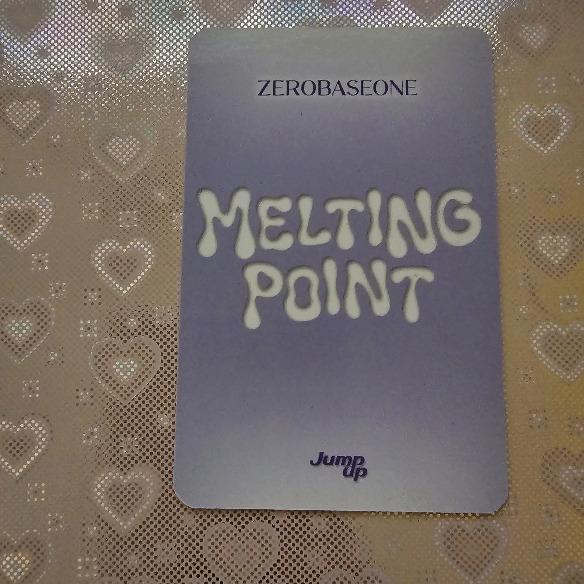 ZEROBASEONE Hanbin ZEROBASEONE - Hanbin - Melting Point Album pob (pre-order benefit) jump up listing photo 2
