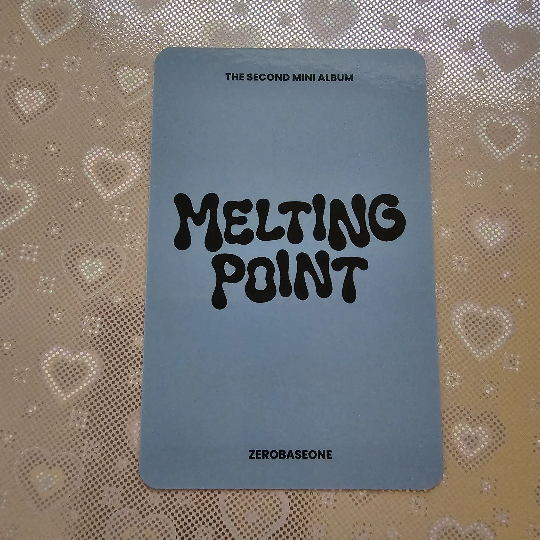 ZEROBASEONE Gunwook ZEROBASEONE - Gunwook - Melting Point Album round 2 musicplant (music plant) pob (pre-order benefit) listing photo 2