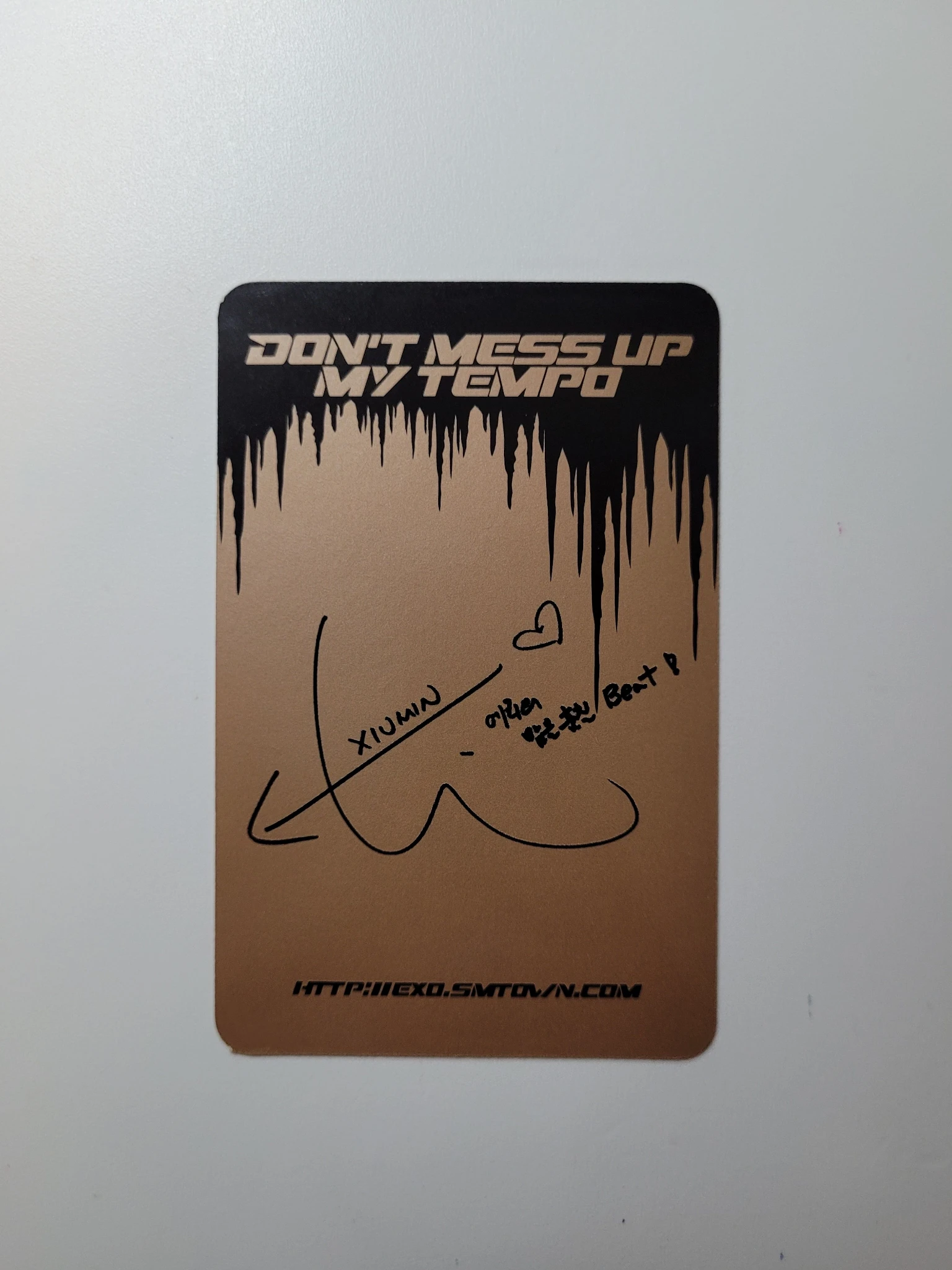 EXO Xiumin Xiumin - Don't Mess Up My Tempo (Andante Ver.) listing photo 2