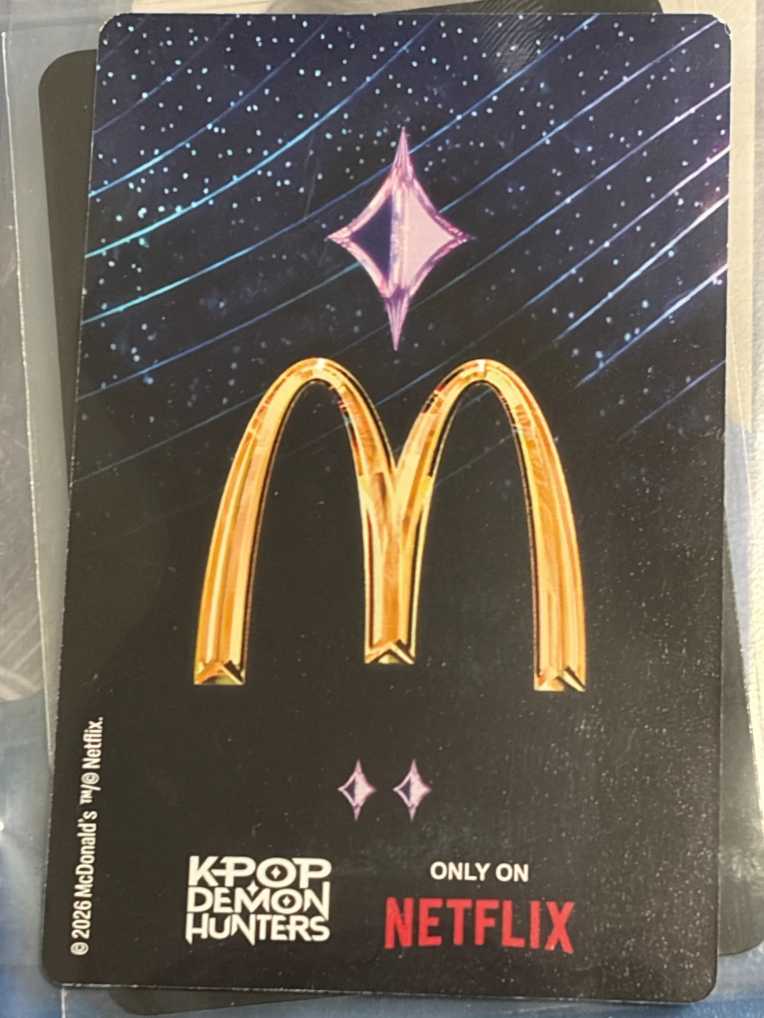 KPop Demon Hunters KPop Demon Hunters - Mira & Rumi & Zoey - McDonald’s KPop Demon Hunters Meal Other mcdonald's holographic (hologram) brand collaboration purchase benefit listing photo 2