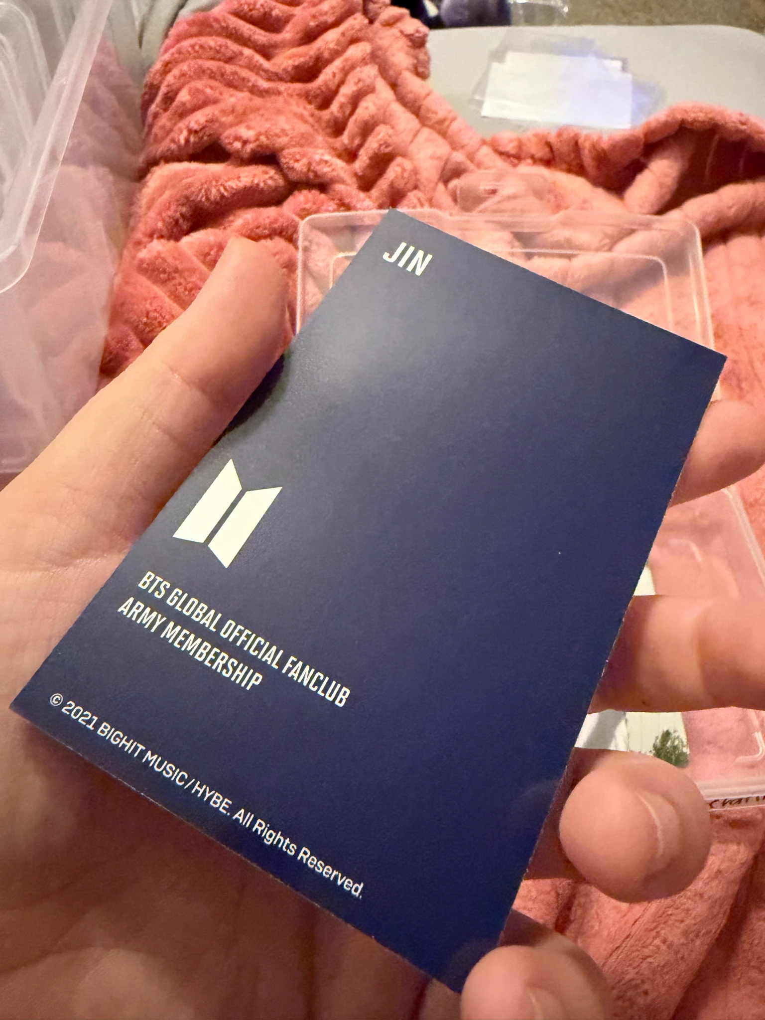 BTS Jin BTS - Jin - 8th ARMY Membership Kit  Other jin BTS membership fanclub listing photo 2