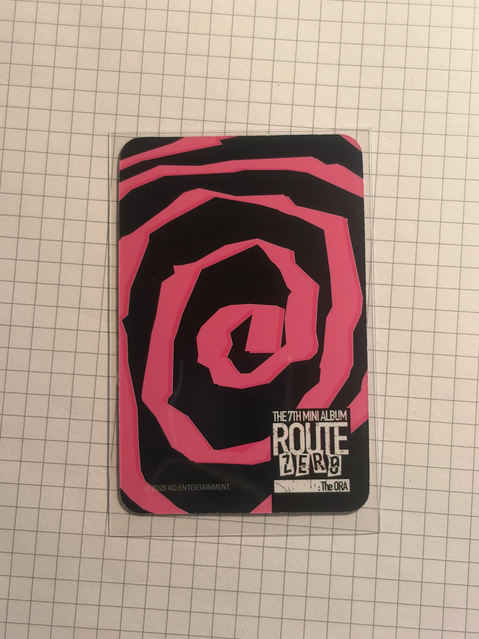 xikers Seeun xikers - Seeun - ROUTE ZERO: The ORA Album merch photocard pop-up soundwave trading card listing photo 2