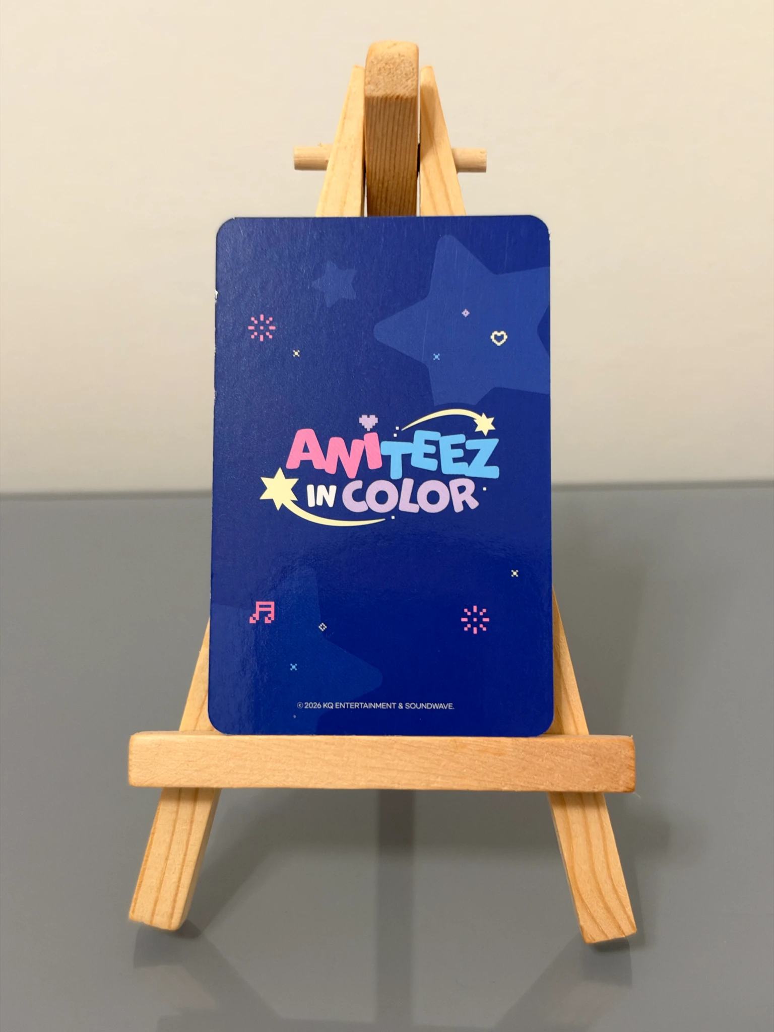 ATEEZ Hongjoong ATEEZ - Hongjoong - ANITEEZ IN COLOR Other trading card listing photo 2