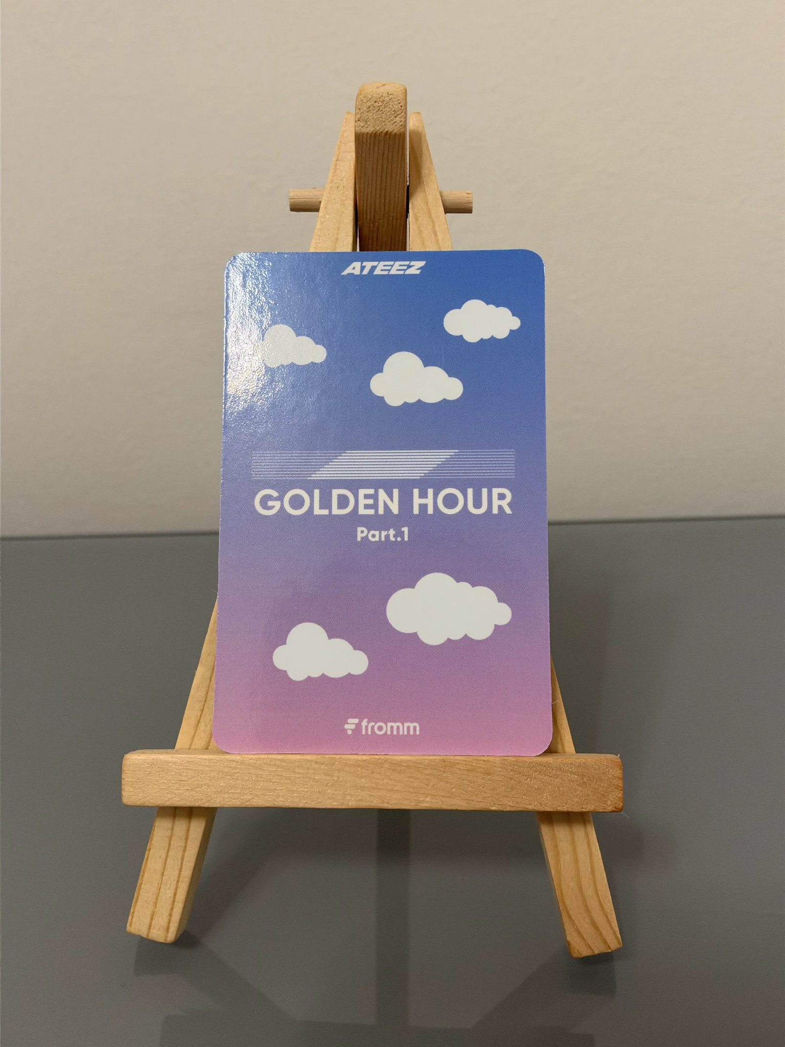 ATEEZ Hongjoong ATEEZ - Hongjoong - Golden Hour : Part.1 Album fromm store digipack version pre-order benefit (pob) listing photo 2