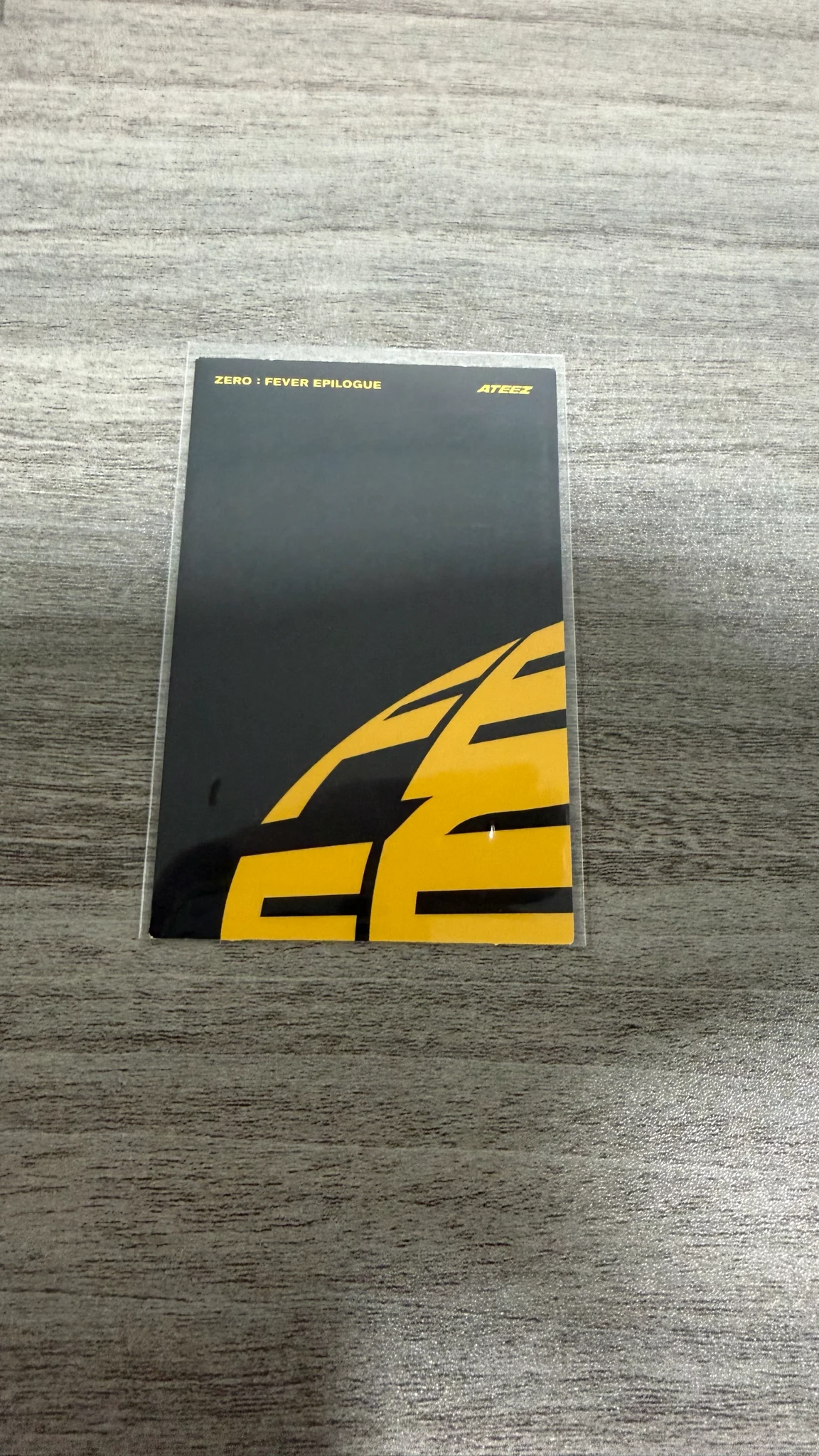 ATEEZ Hongjoong ATEEZ - Hongjoong - ZERO : FEVER EPILOGUE Album album photocard Z version version 1 listing photo 2