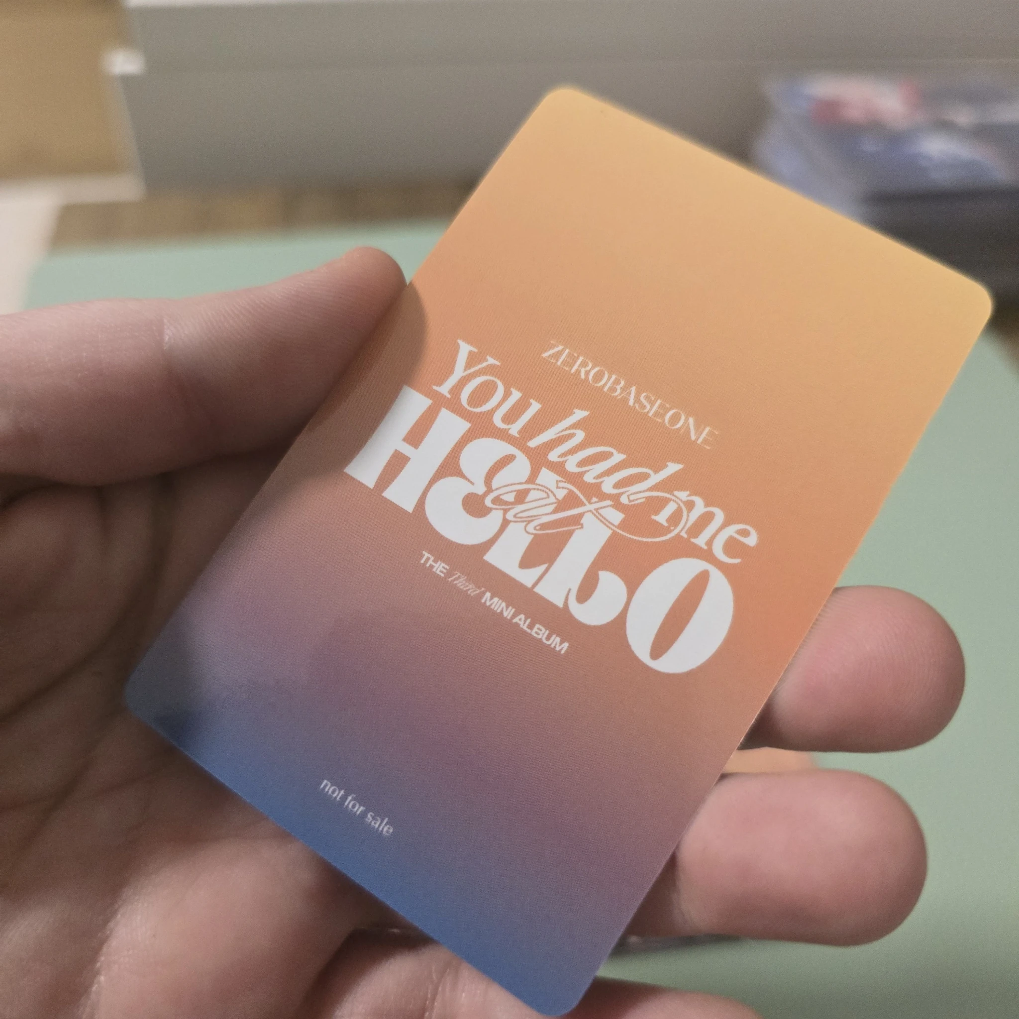ZEROBASEONE Jiwoong ZEROBASEONE - Jiwoong - You Had Me at Hello Album lucky draw (LD) tower records japan listing photo 2