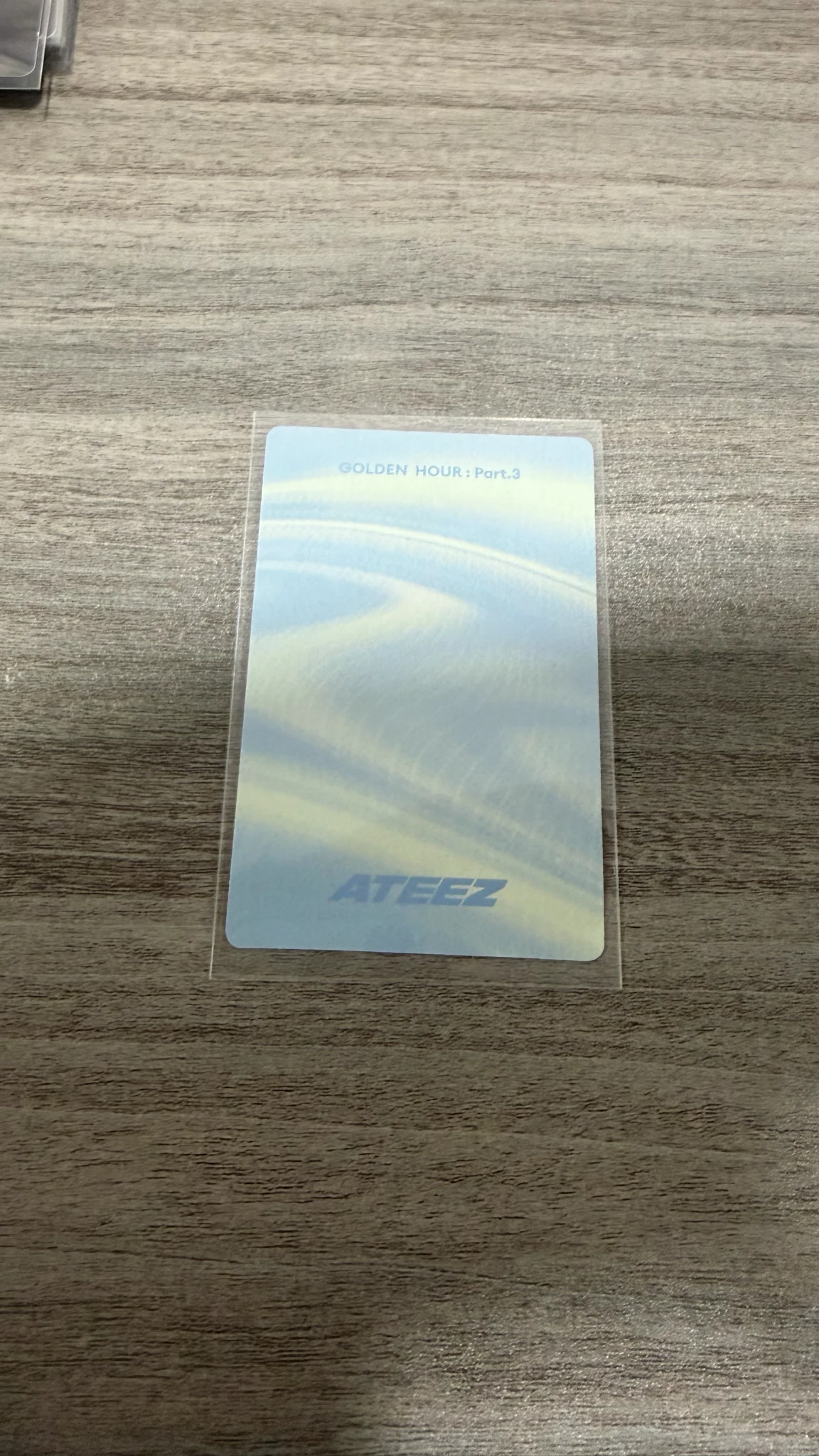 ATEEZ Hongjoong ATEEZ - Hongjoong - Golden Hour : Part.3 Album poca album version 2 album photocard listing photo 2