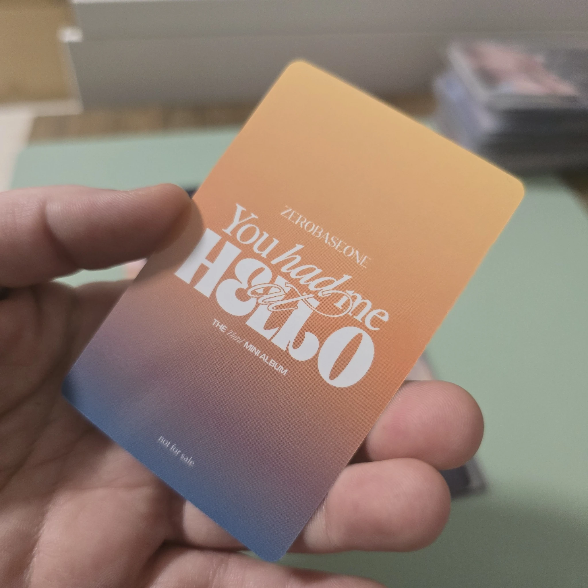 ZEROBASEONE Taerae ZEROBASEONE - Taerae - You had me at HELLO Album tower records lucky draw listing photo 2