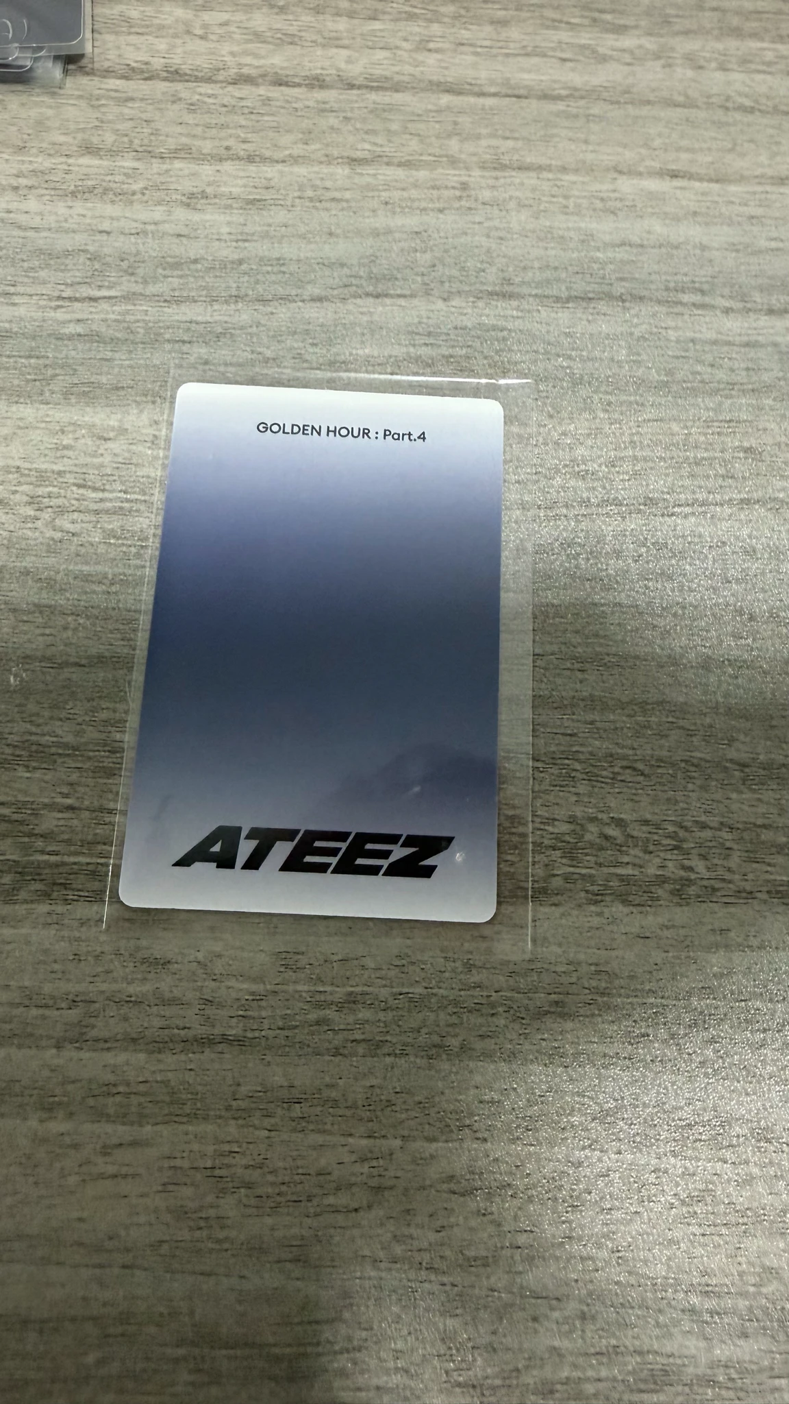 ATEEZ Hongjoong ATEEZ - Hongjoong - Golden Hour : Part.4 Album album photocard poca album listing photo 2
