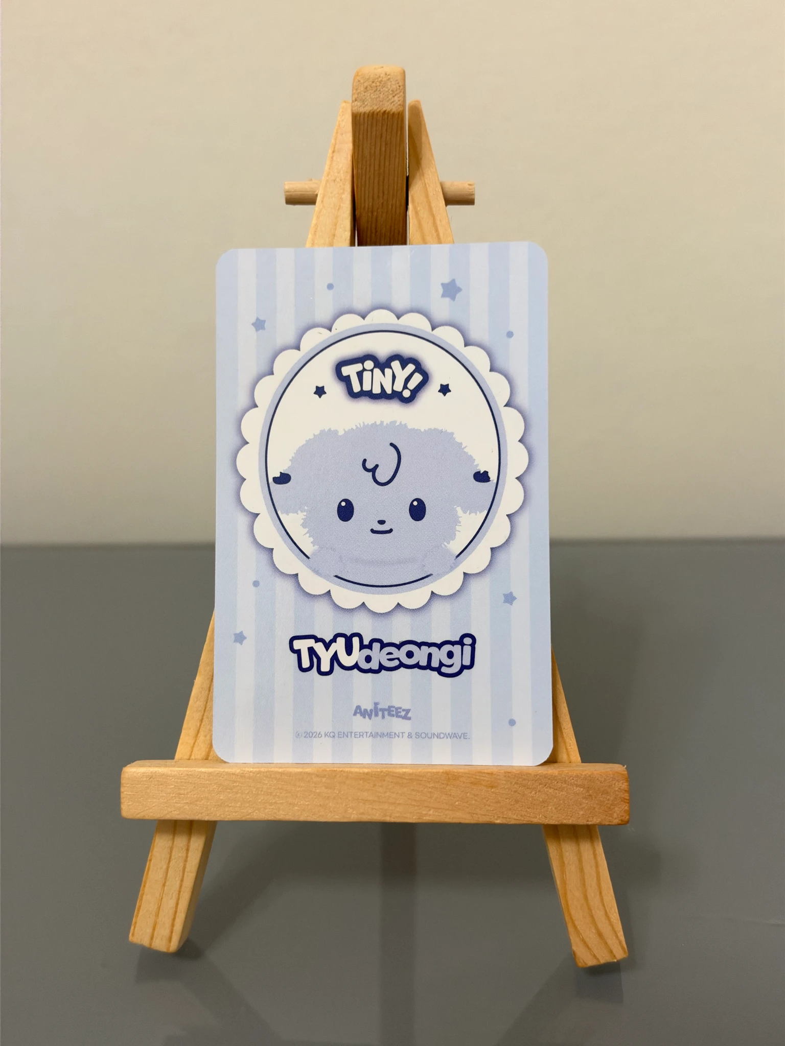 ATEEZ Yunho ATEEZ - Yunho - ANITEEZ IN COLOR Other mini plush doll merch photocard listing photo 2