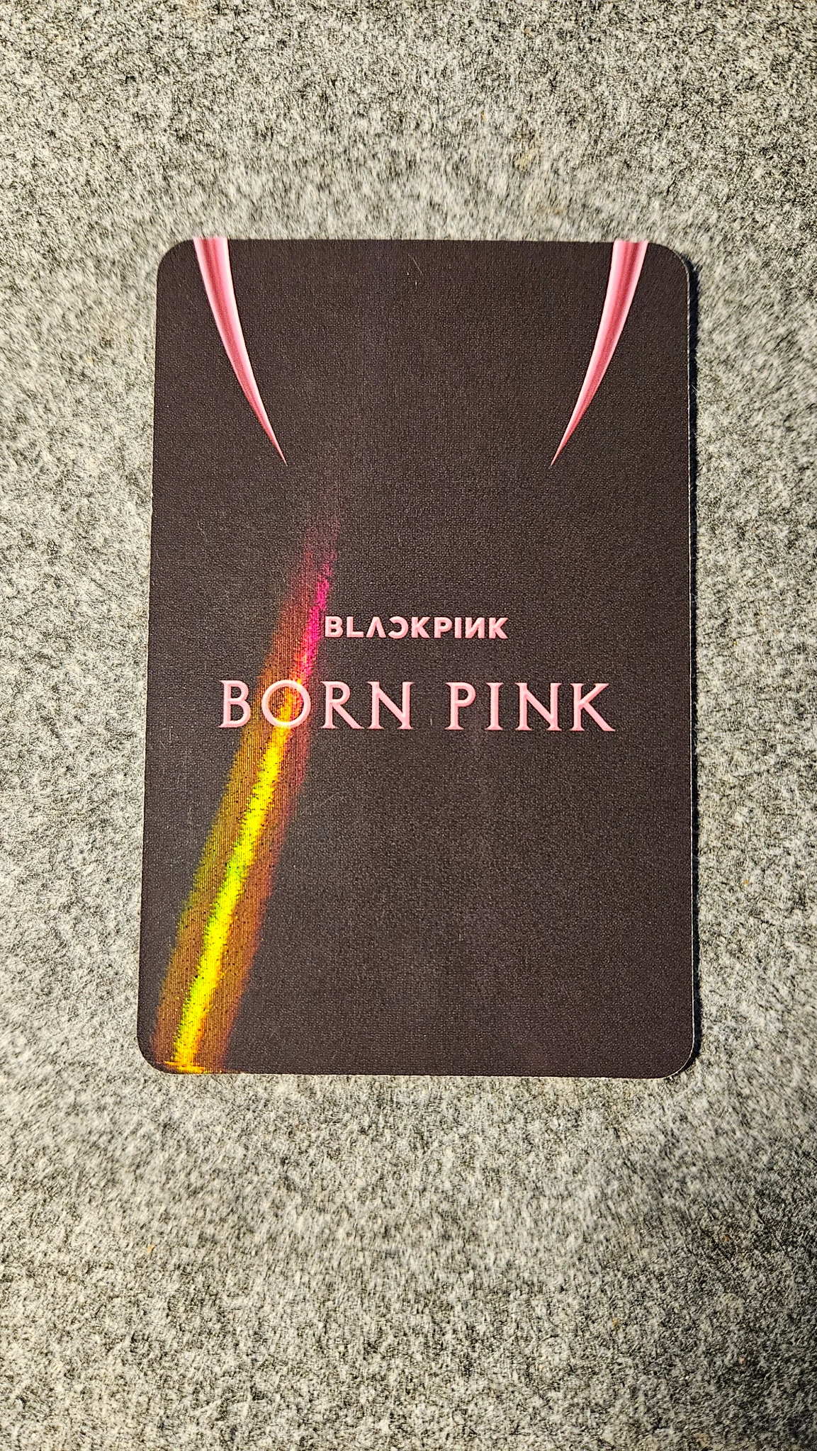 BLACKPINK Rosé BLACKPINK - Rosé - BORN PINK Album synnara pob (pre-order benefit) holographic (hologram) listing photo 2