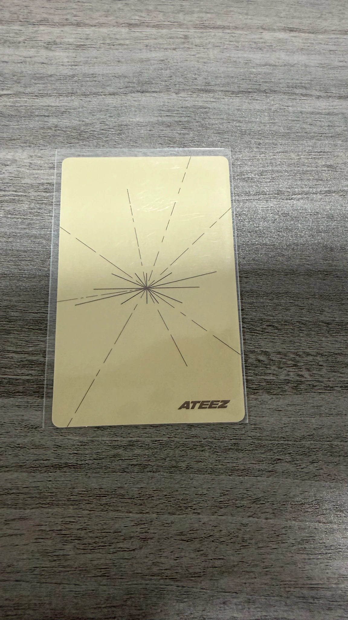 ATEEZ Hongjoong ATEEZ - Hongjoong - Golden Hour : Part 2 Album album photocard poca album for version Z version listing photo 2