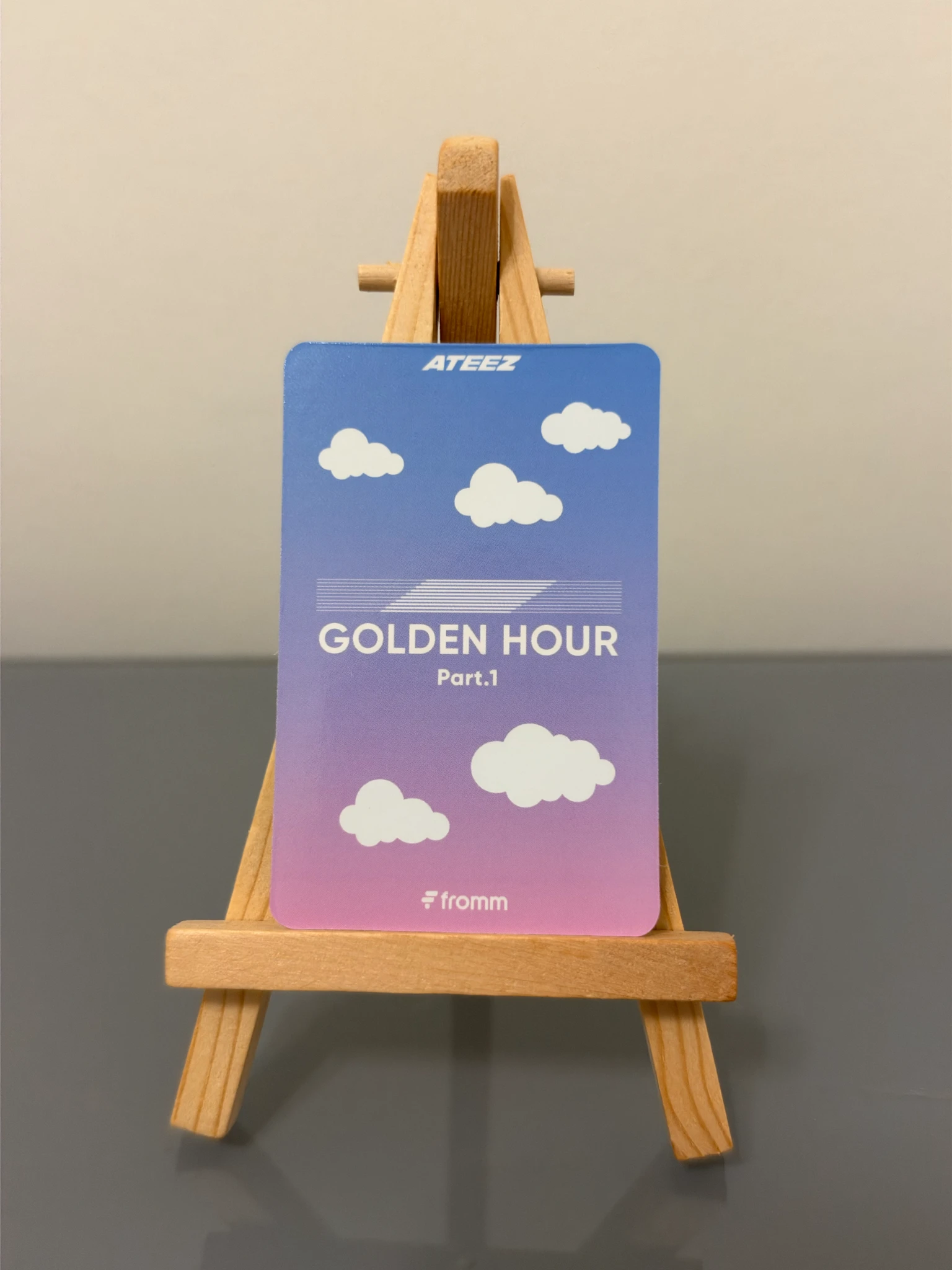 ATEEZ Yunho ATEEZ - Yunho - Golden Hour : Part.1 Album digipack version pre-order benefit (pob) fromm store listing photo 2