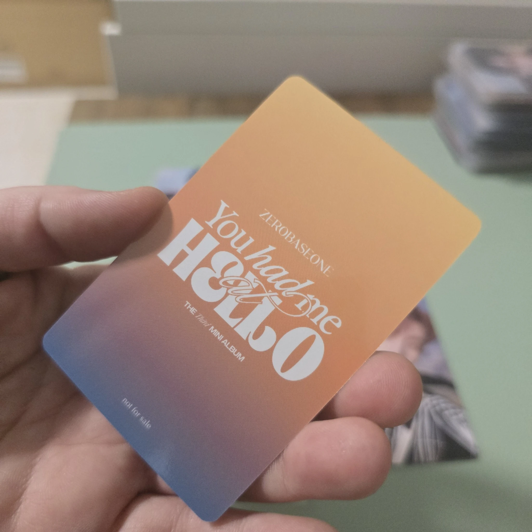 ZEROBASEONE Gyuvin ZEROBASEONE - Gyuvin - You had me at HELLO Album tower records lucky draw listing photo 2