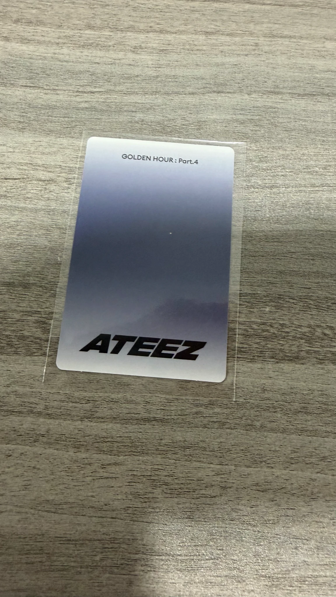ATEEZ Hongjoong ATEEZ - Hongjoong - Golden Hour : Part.4 Album poca album A version listing photo 2