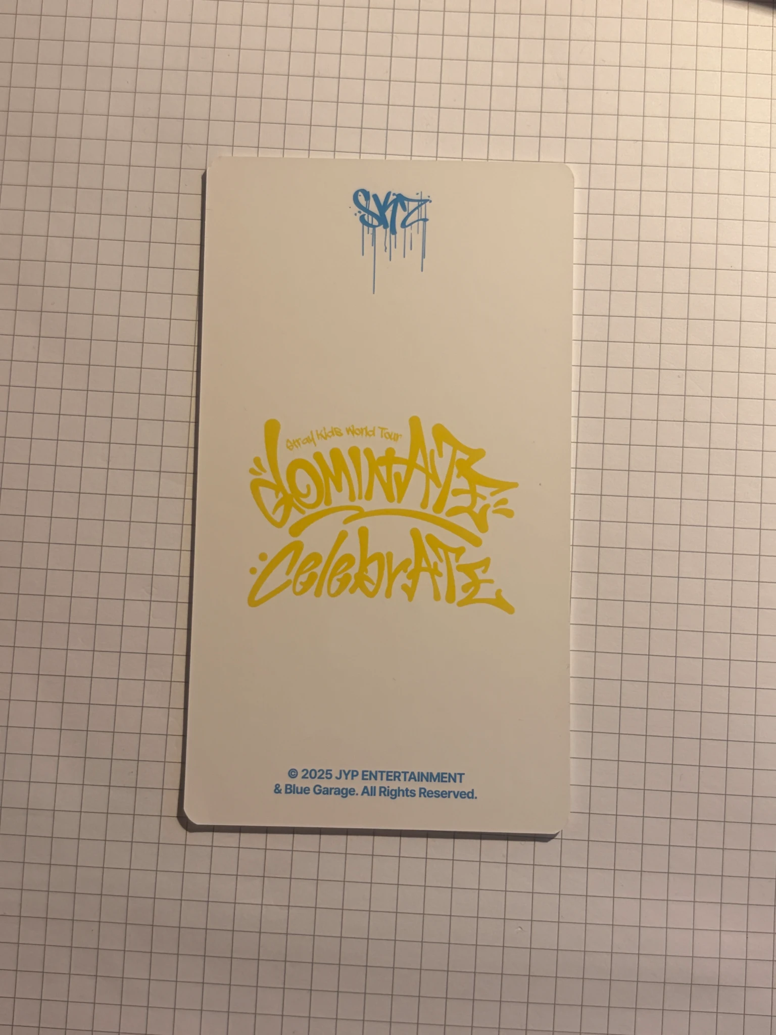 Stray Kids Changbin Stray Kids - Changbin - dominATE: celebrATE Pop-Up Store Event trading card merch listing photo 2